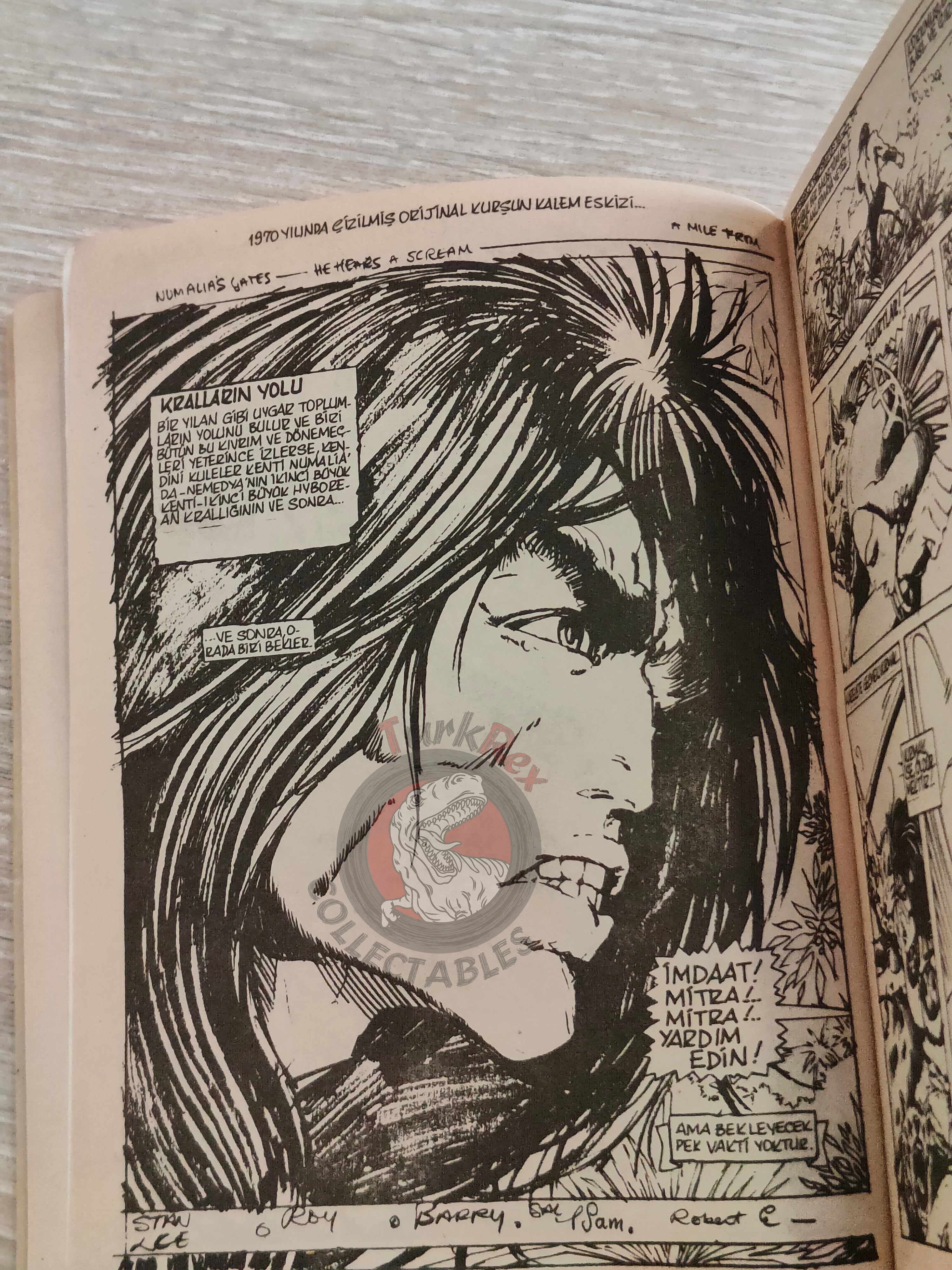 Conan The Barbarian #1 1994 #1-9  Turkish Comic Turkey