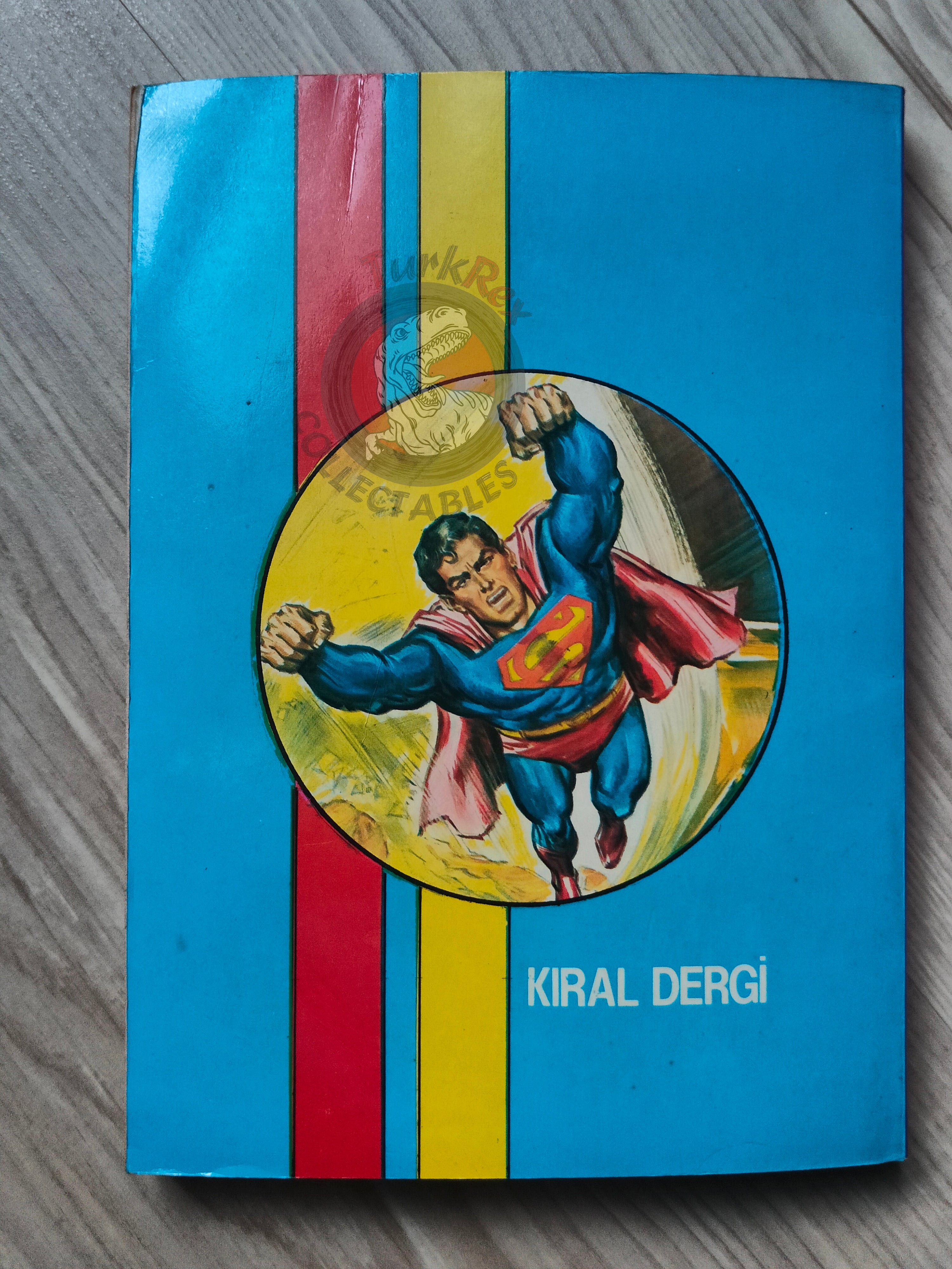 Superman Vol #14 1990 Turkish Comic Turkey Supergirl Batman Justice League Of America