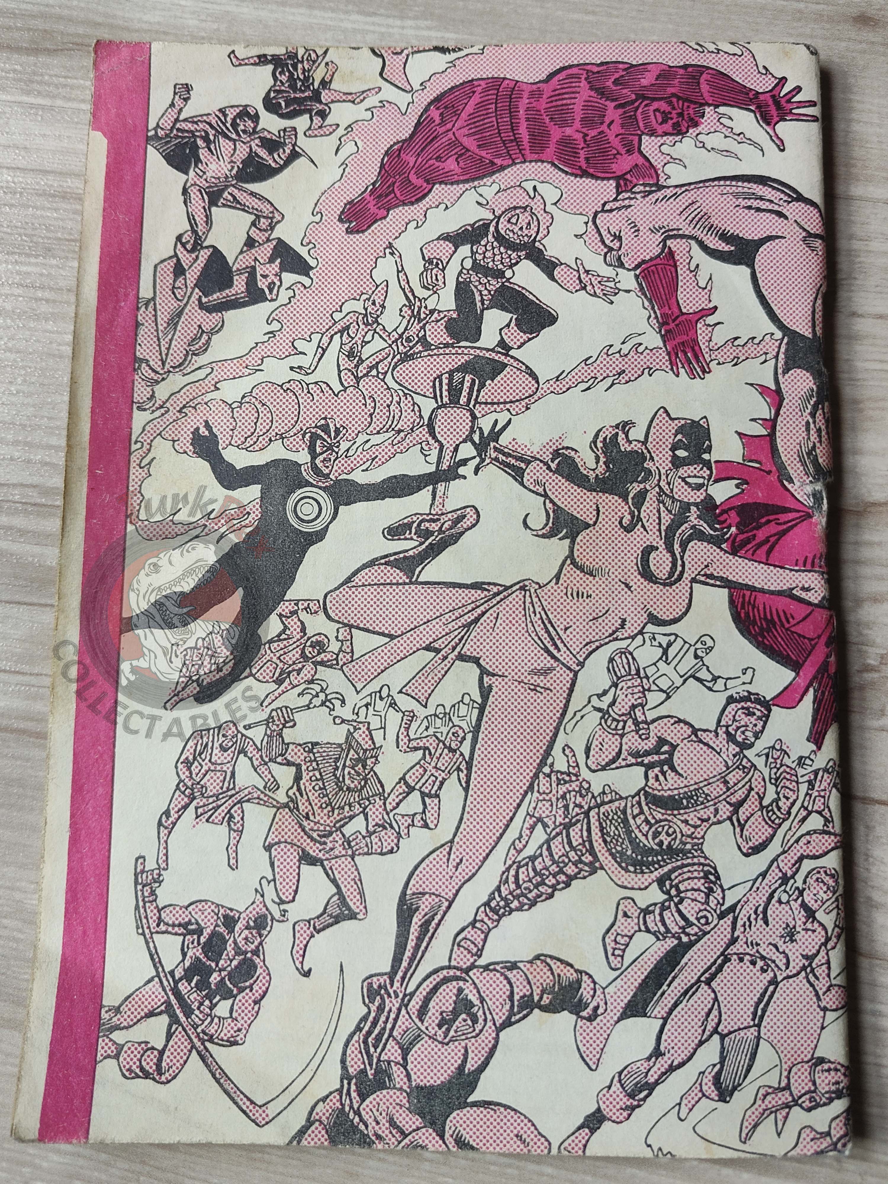 Çizgi Roman Koleksiyon Dergisi #1 Marvel Promo Issue Turkish Comic Turkey 1988