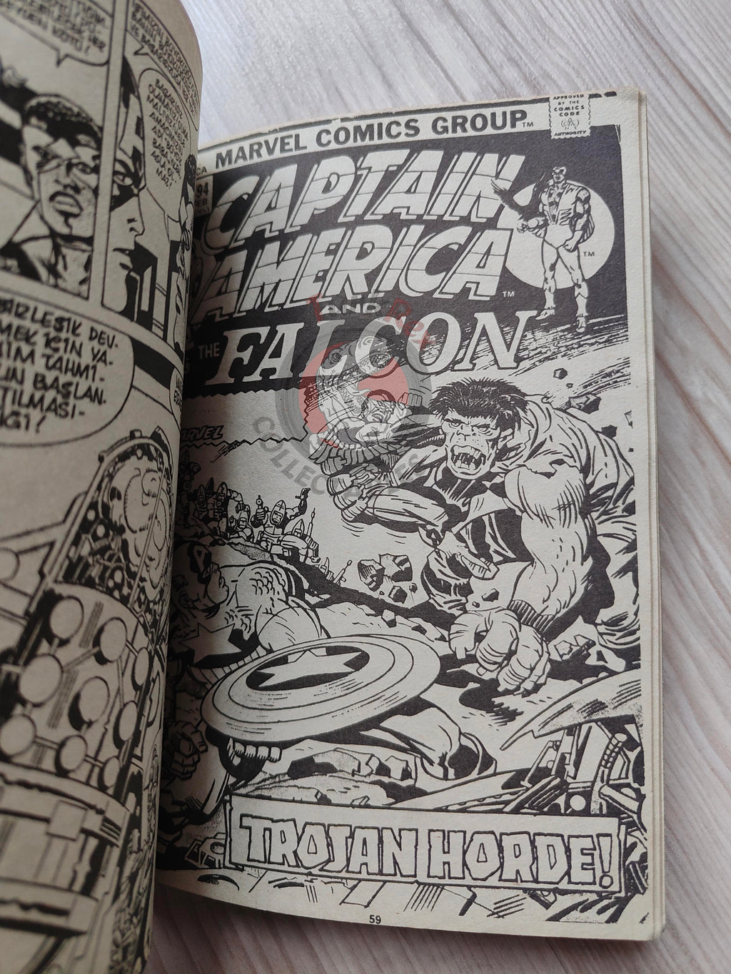 Captain America – Volume 5 1989 Turkish Comic Turkey