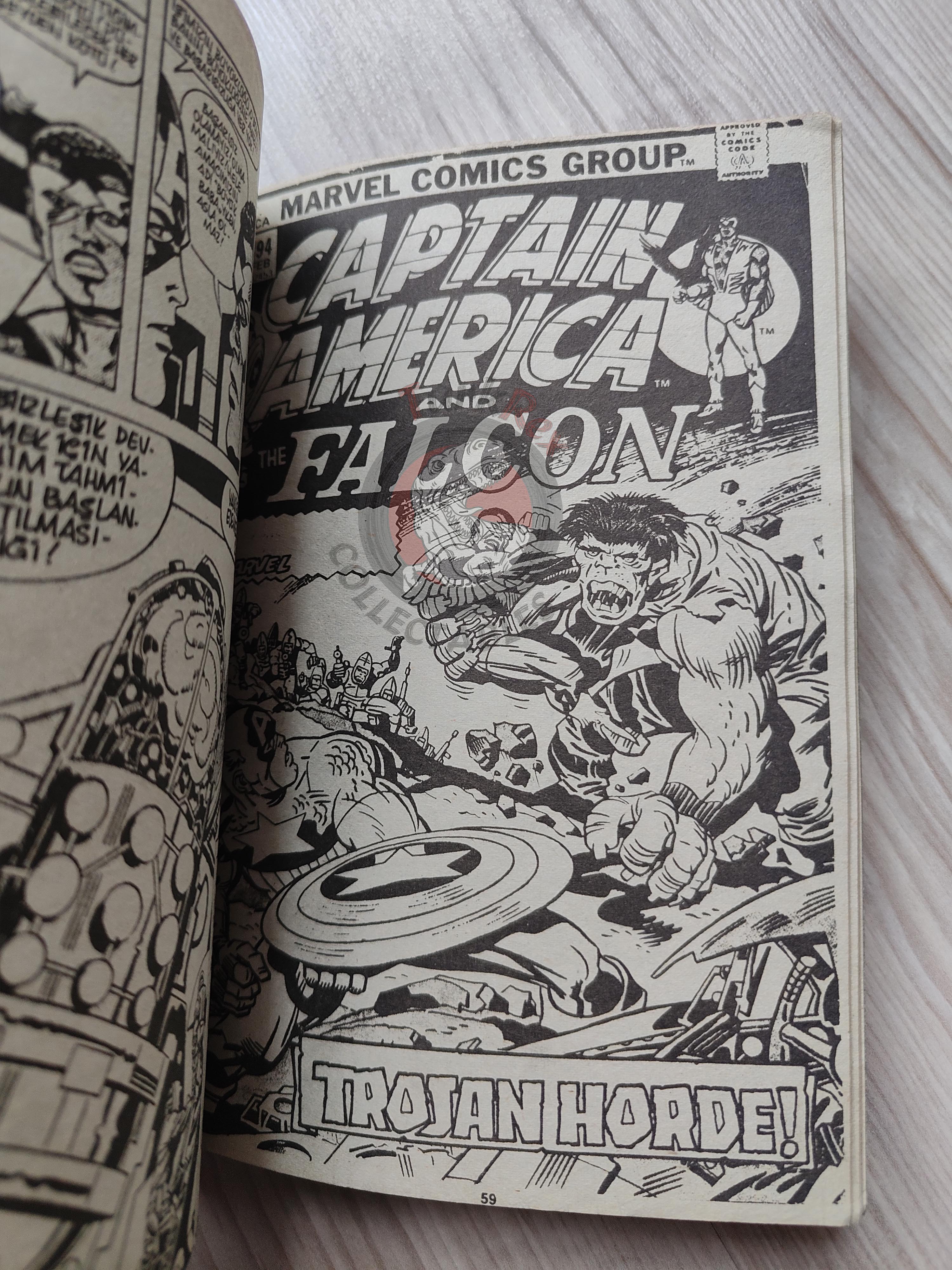 Captain America – Volume 5 1989 Turkish Comic Turkey