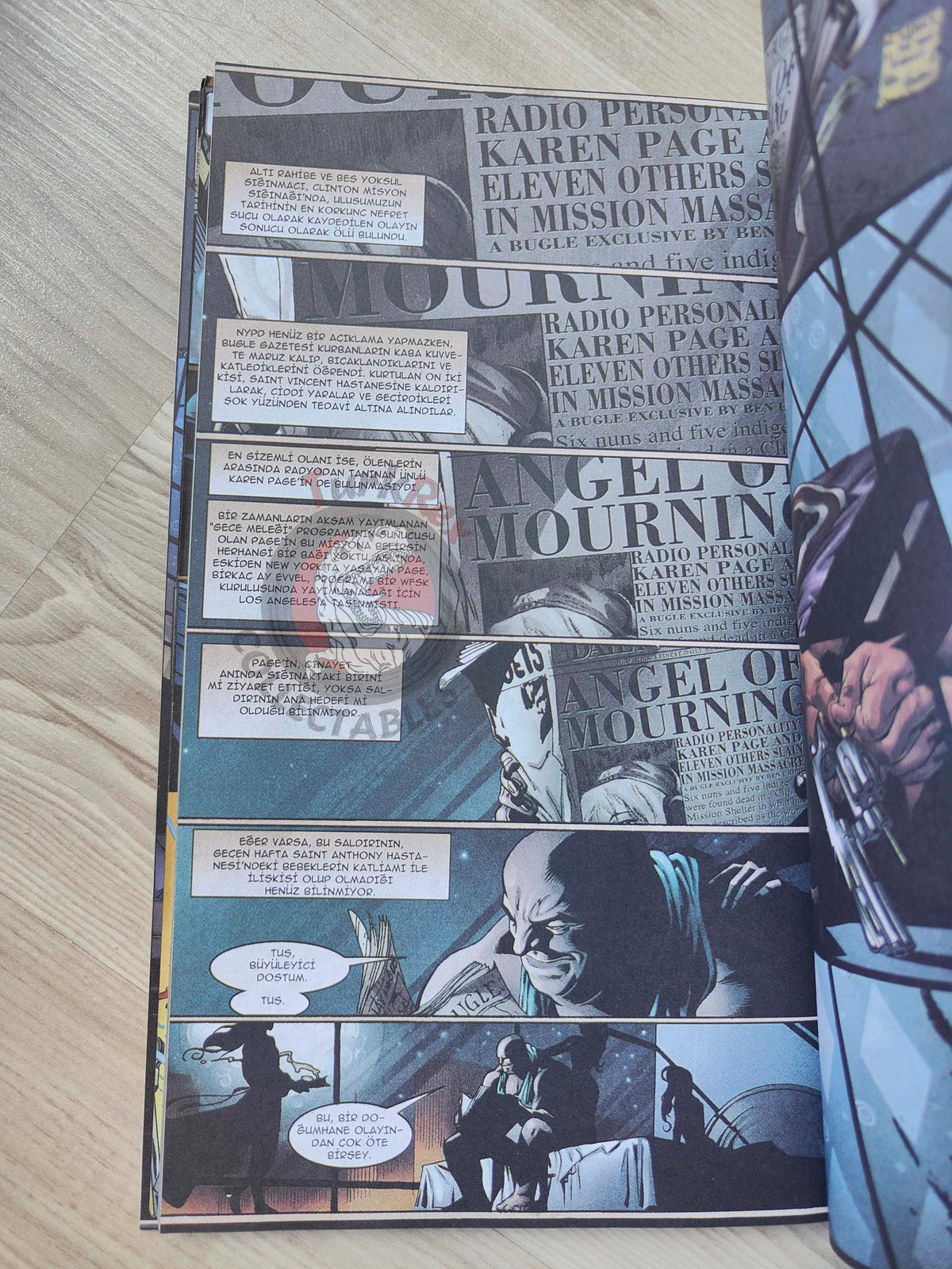 Daredevil Volume #1 Turkish Comic Turkey Marvel Knights #1–6