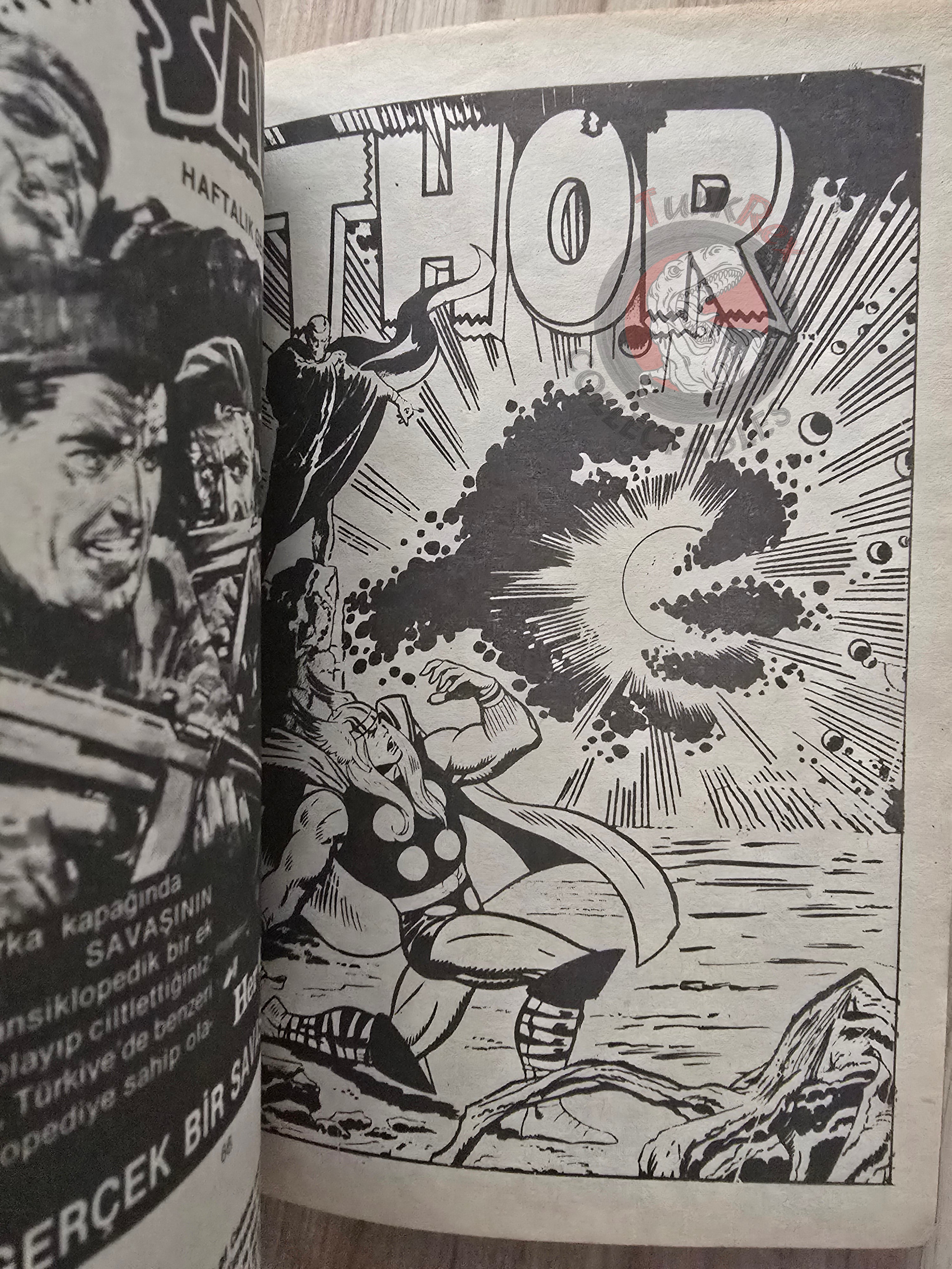 Thor Vol #3 1987 Turkish Comic Turkey The Mighty Thor #197–204 cover #195
