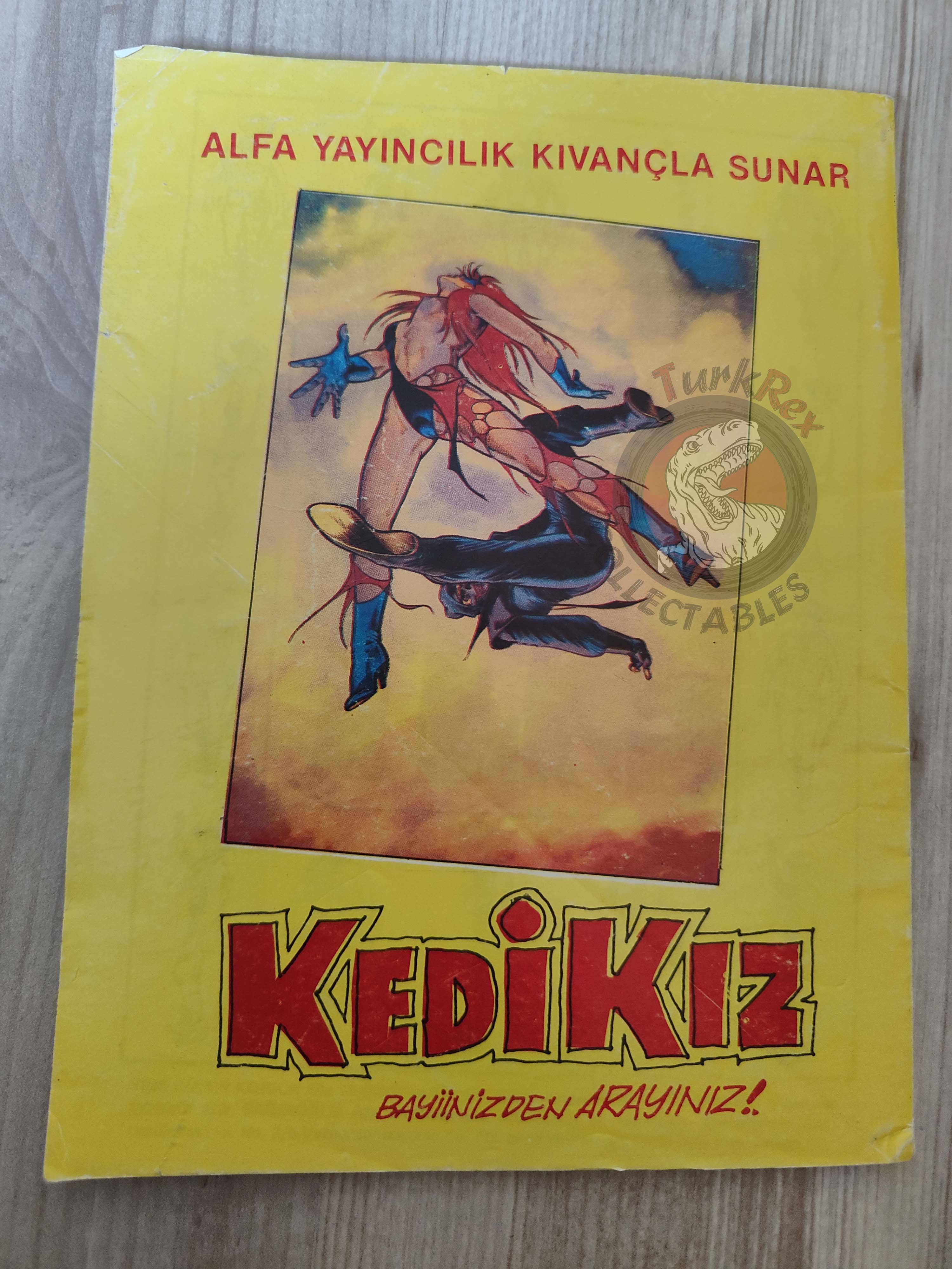 Süper Korku #12 late 80s Turkish Comic Turkey Warren Blazing Combat Eerie Vampirella