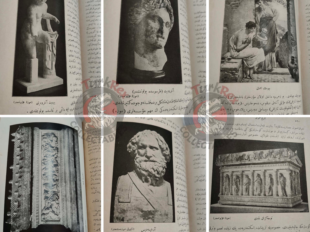 Ottoman 1912 Comprehensive World History Vol 2 Ancient Greece with Maps Ahmed Refik