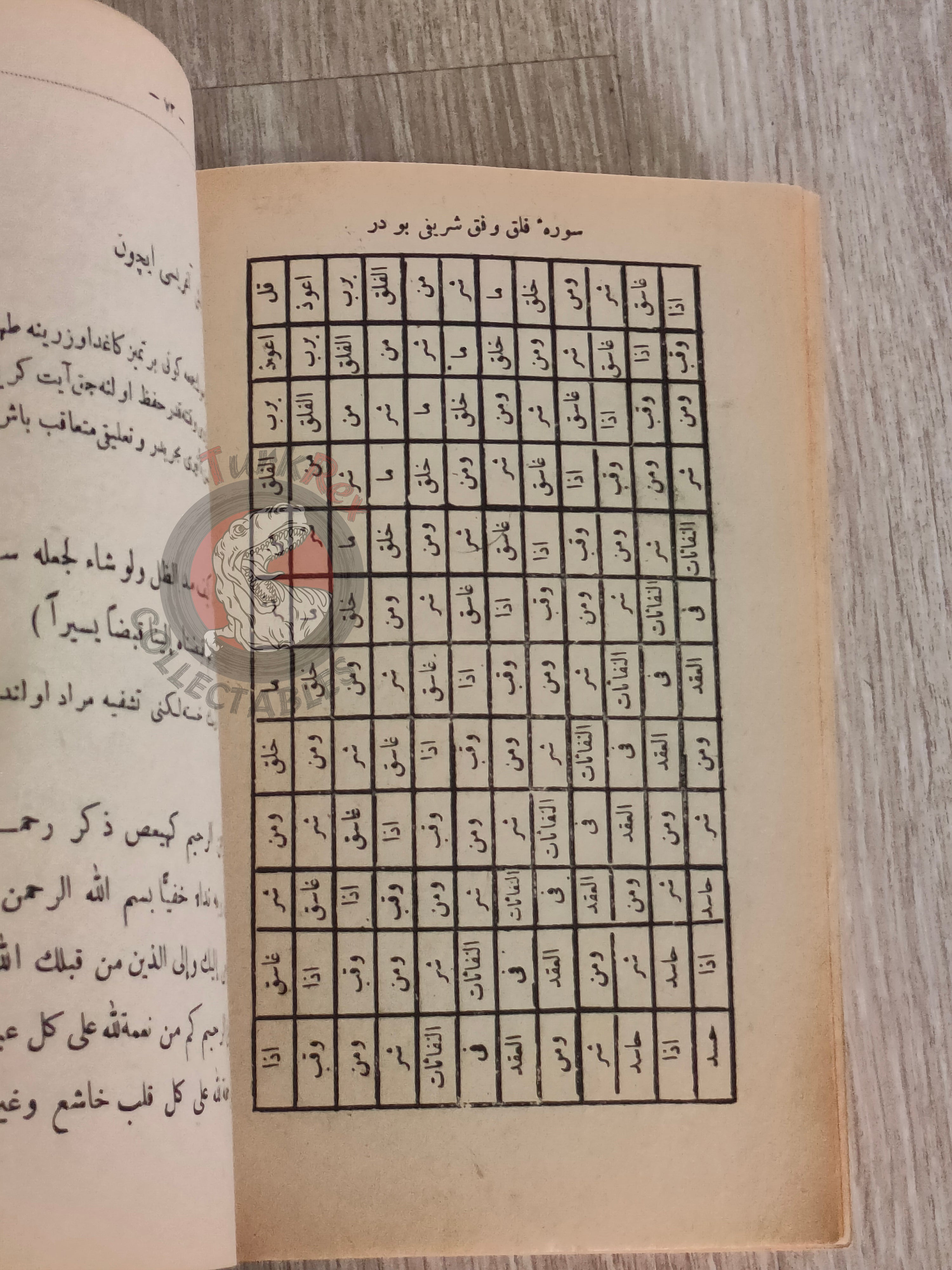 Kenzü’l-Havâs 1914 Ottoman Islamic Occult Havass Vefq Spells Charm Book Islam Talisman