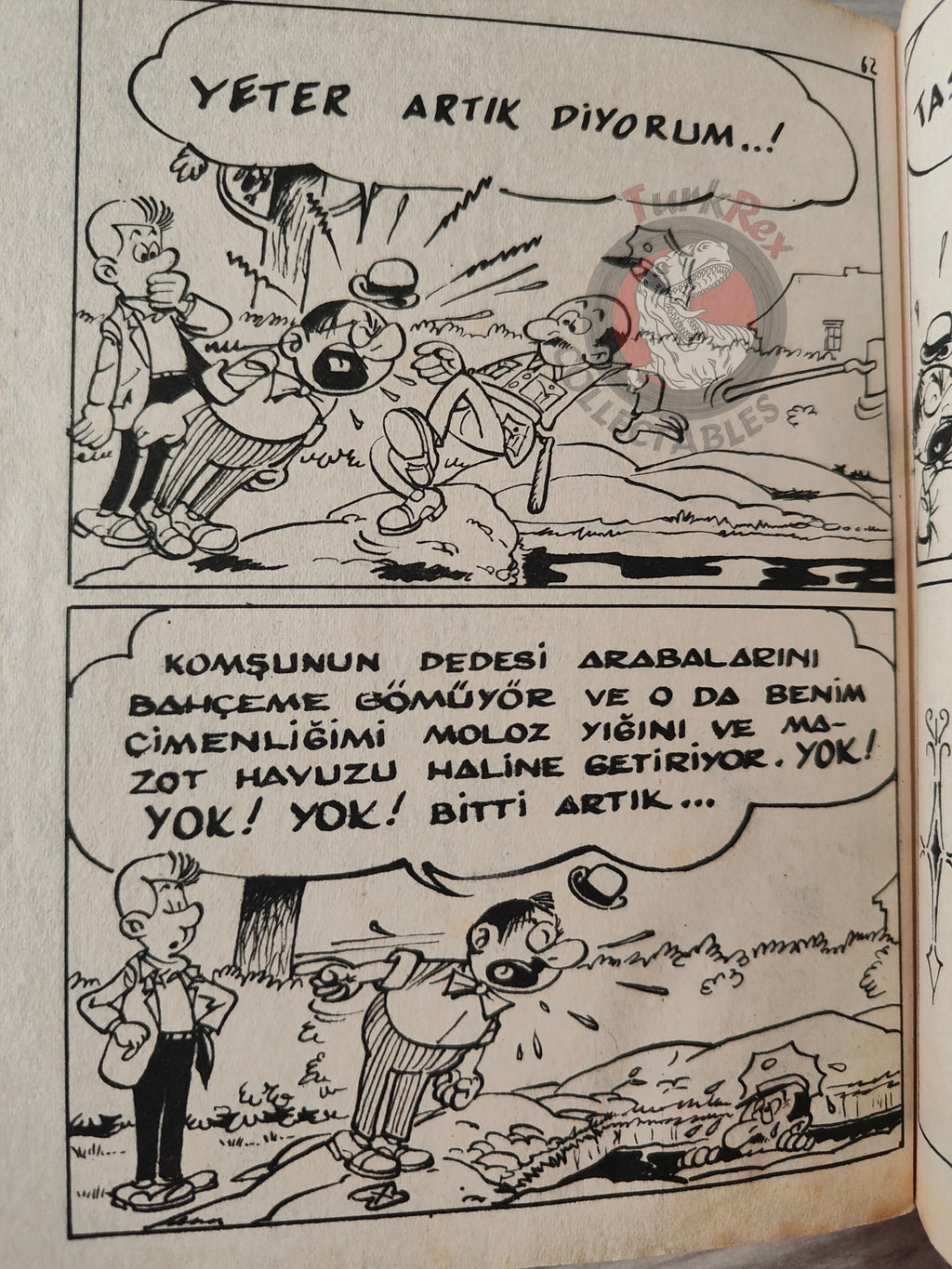 Lucky Luke #10 La Ville Fantôme 1972 Turkish Comic Turkey Gil Jourdan Gaston