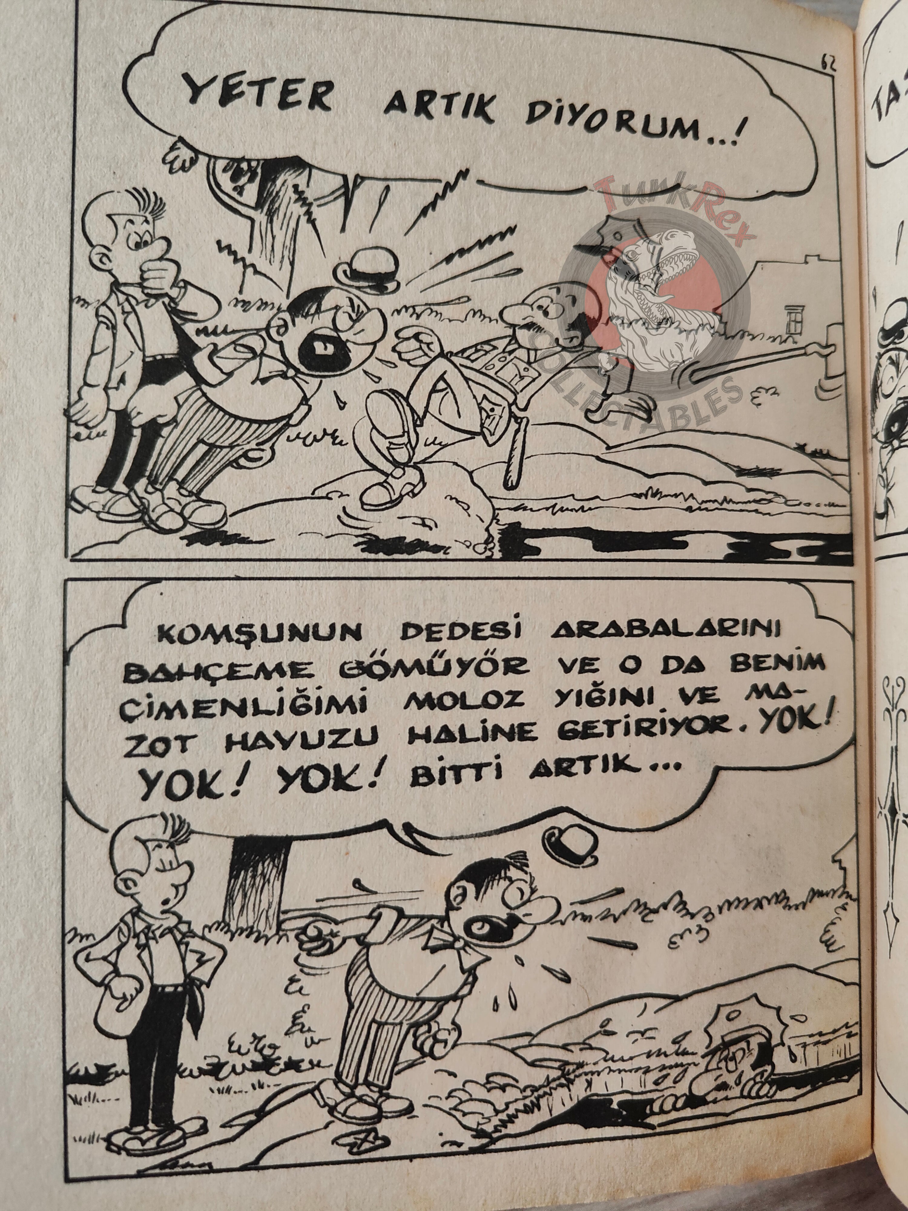 Lucky Luke #10 La Ville Fantôme 1972 Turkish Comic Turkey Gil Jourdan Gaston
