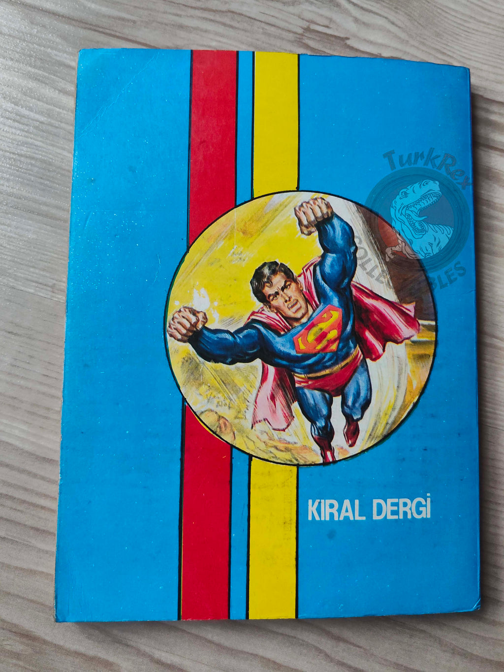 Superman Vol #32 1992 Turkish Comic Turkey Action Comics #528 The Man of Steel #1