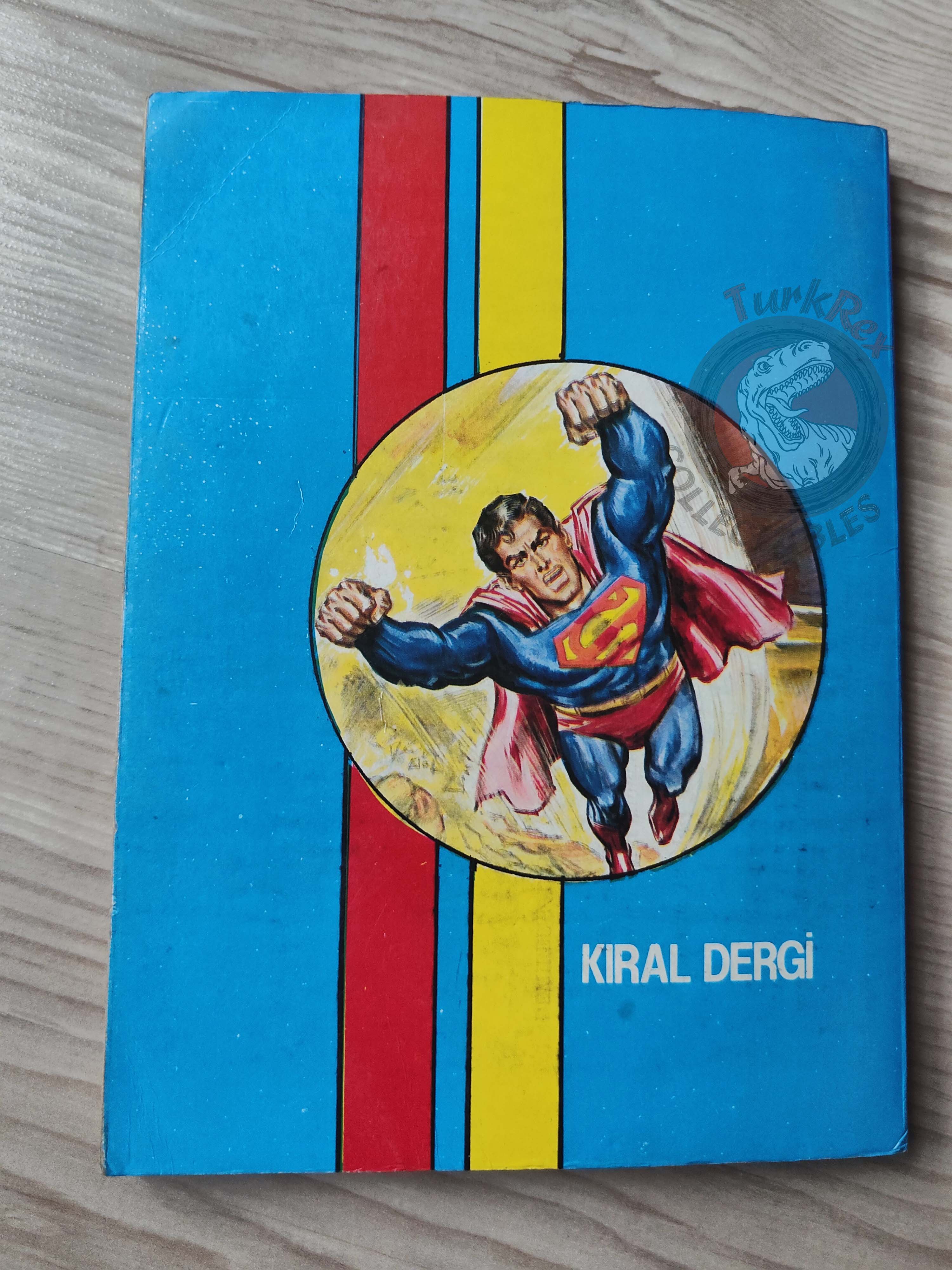 Superman Vol #32 1992 Turkish Comic Turkey Action Comics #528 The Man of Steel #1