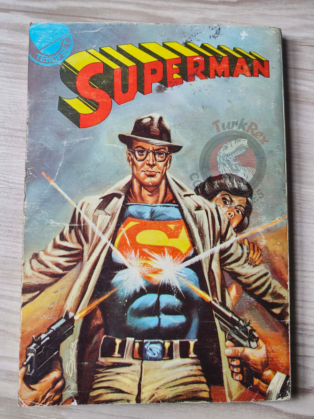 Superman Vol #3 1980s Turkish Comic Turkey #329 #331 #332 Superboy #232