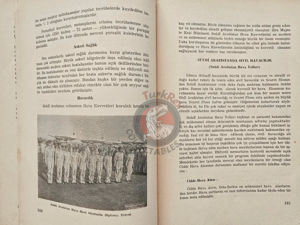 Introducing Saudi Arabia 1961 Turkish Book Turkey King Faisal Bin Abdulaziz Al Saud