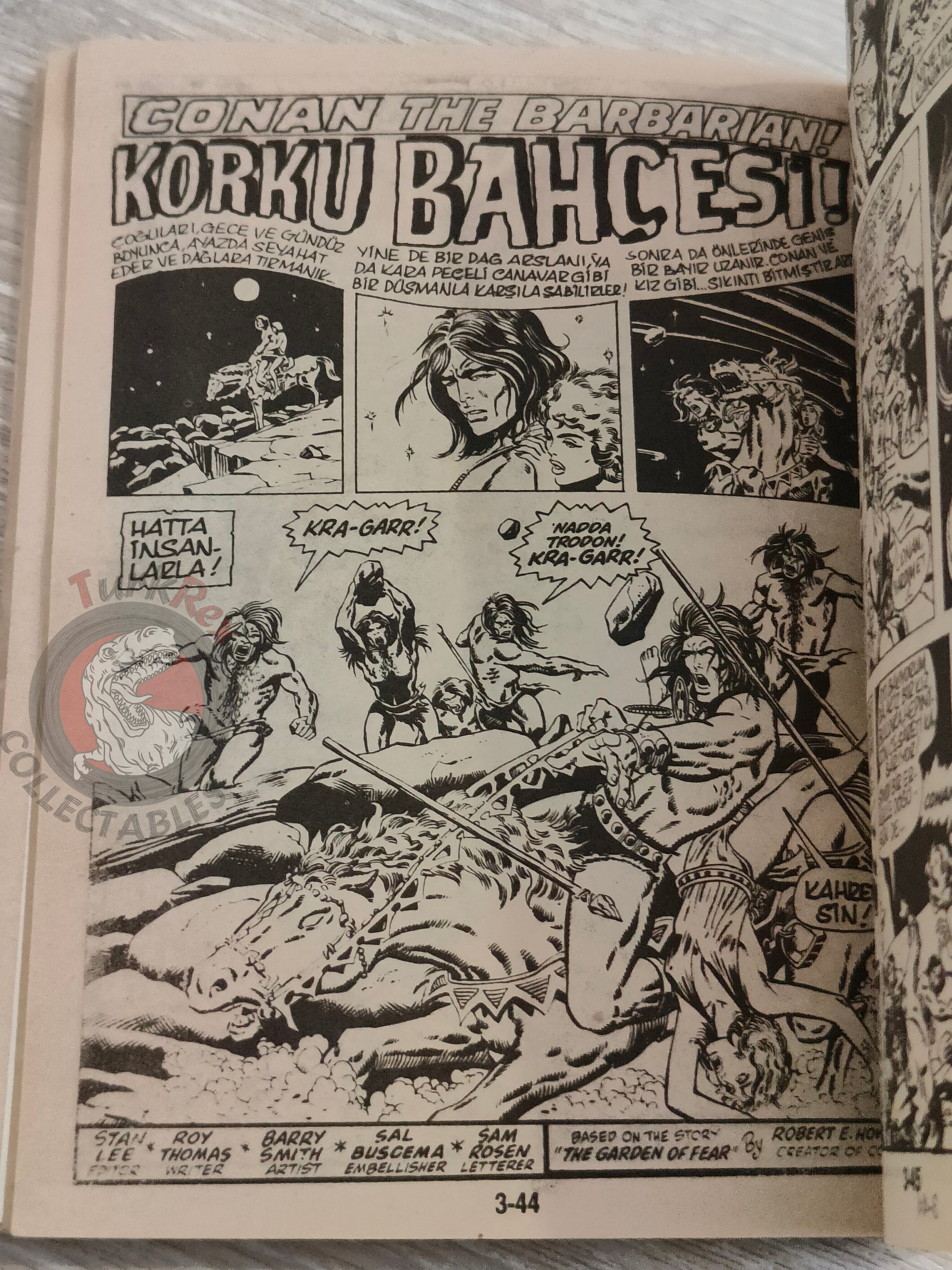 Conan The Barbarian #1 1994 #1-9  Turkish Comic Turkey