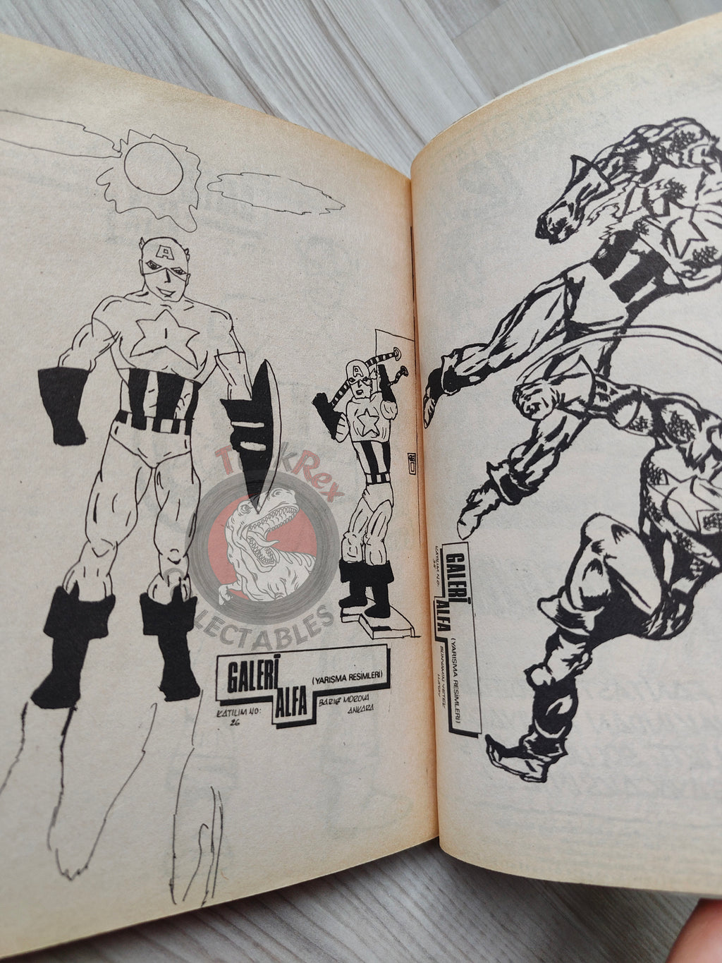 Captain America – Volume 6 1989 Turkish Comic Turkey