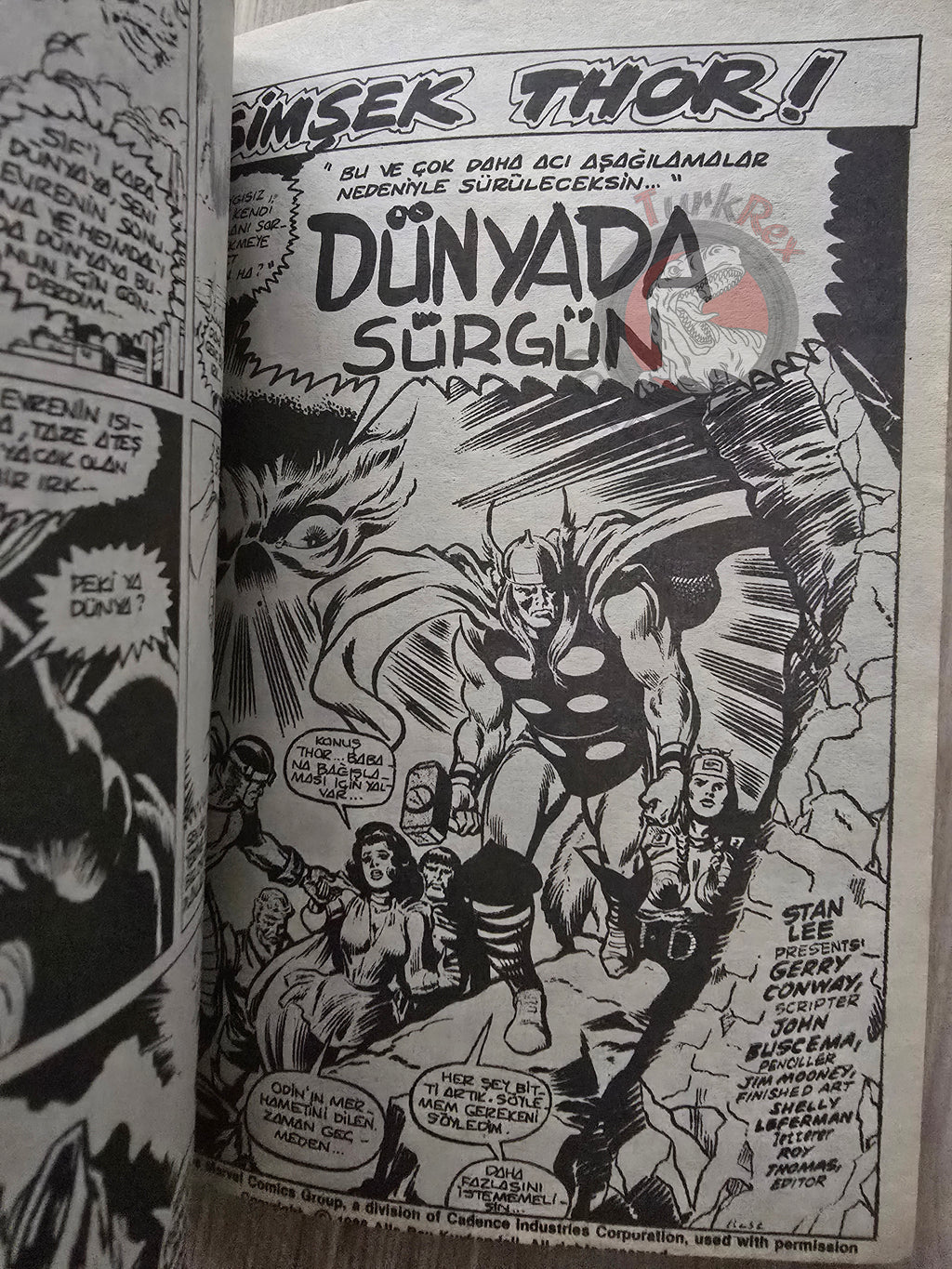 Thor Vol #3 1987 Turkish Comic Turkey The Mighty Thor #197–204 cover #195