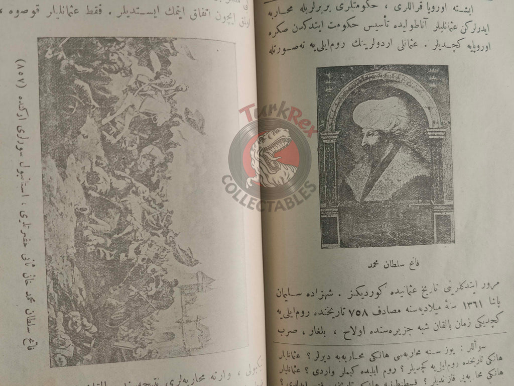 Ottoman 1912 General History Book with many Maps Ali Reşad Seydi Empire Jerusalem Middle East