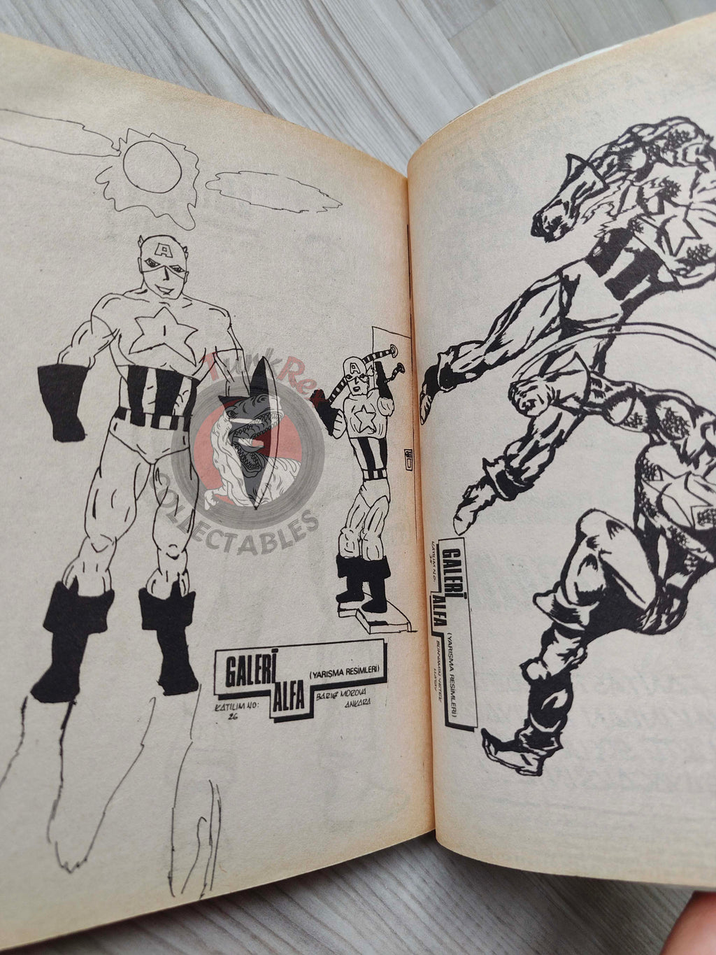 Captain America – Volume 6 1989 Turkish Comic Turkey
