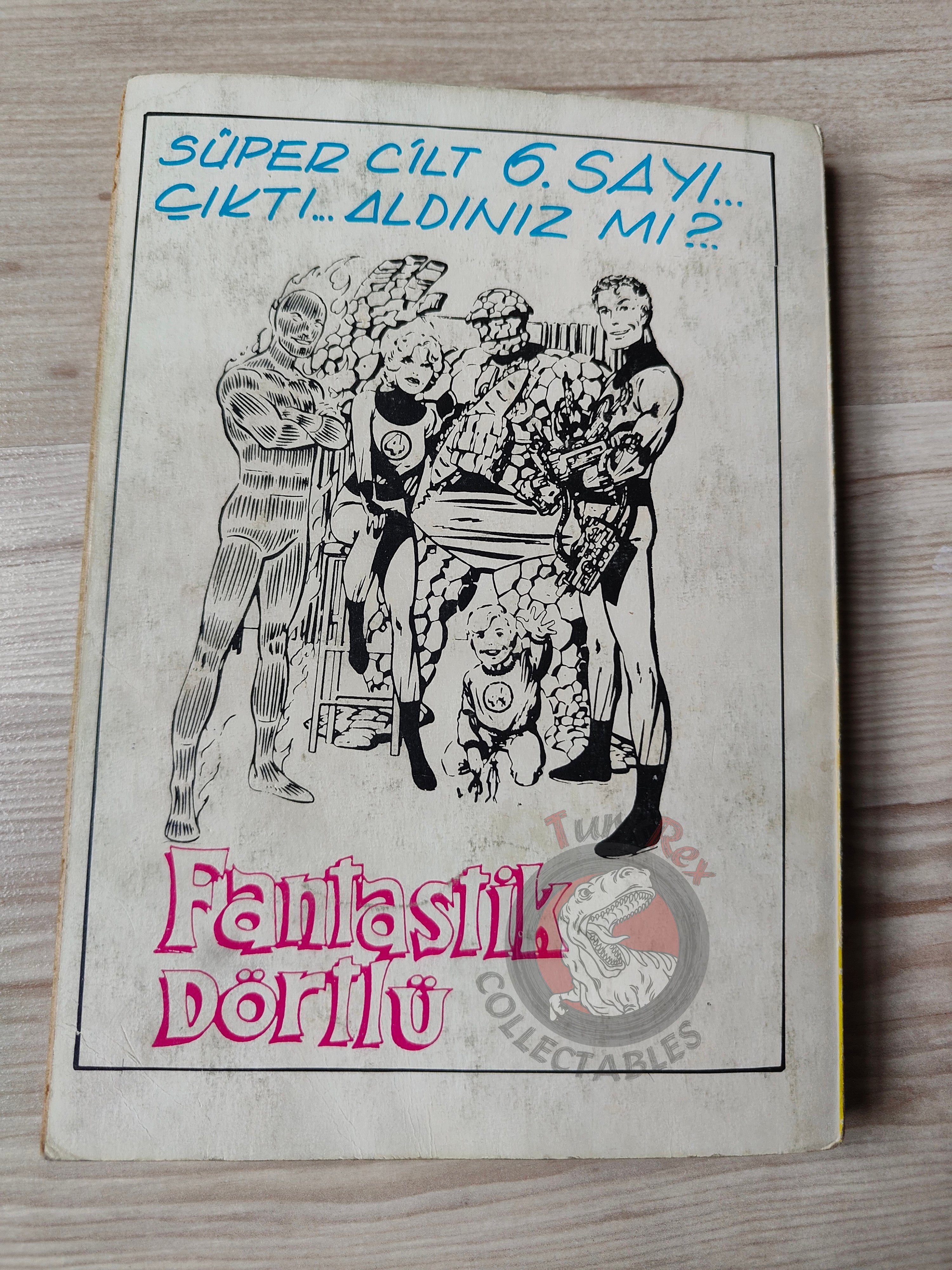 Captain America – Volume 6 1989 Turkish Comic Turkey