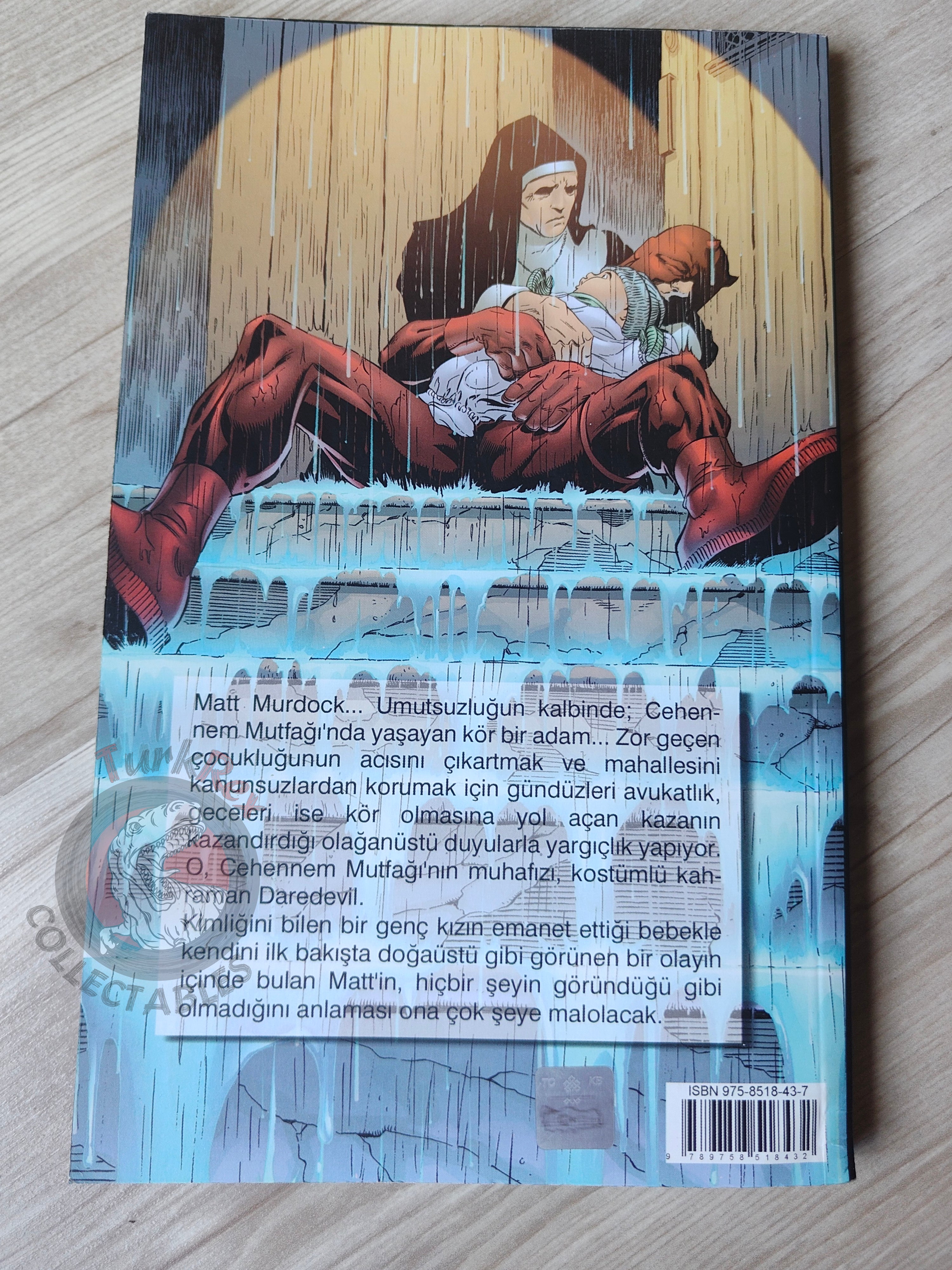 Daredevil Volume #1 Turkish Comic Turkey Marvel Knights #1–6