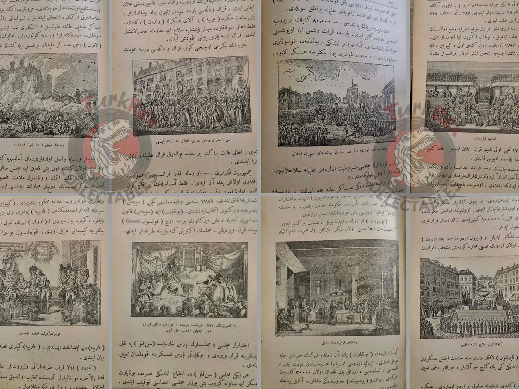 Ottoman 1914 History of the Modern Age Book with many Maps Ali Reşad Empire Africa America
