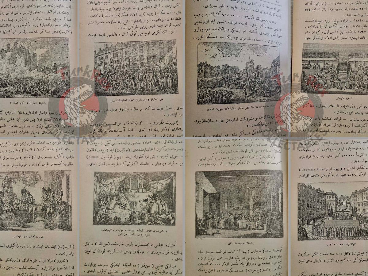 Ottoman 1914 History of the Modern Age Book with many Maps Ali Reşad Empire Africa America