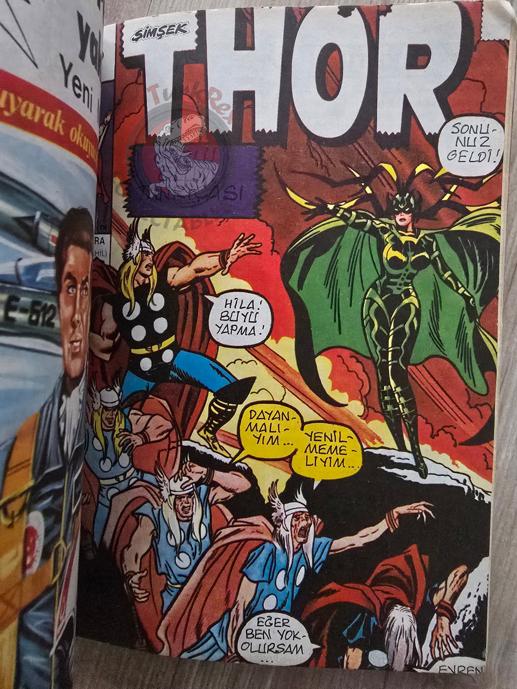 Thor Vol #1 1987 Turkish Comic Turkey The Mighty Thor #178–187 cover #183