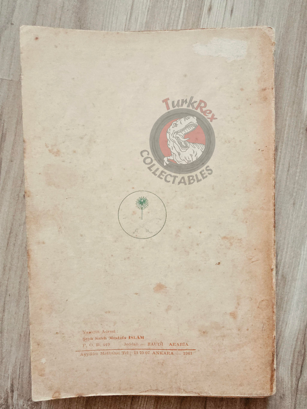 Introducing Saudi Arabia 1961 Turkish Book Turkey King Faisal Bin Abdulaziz Al Saud