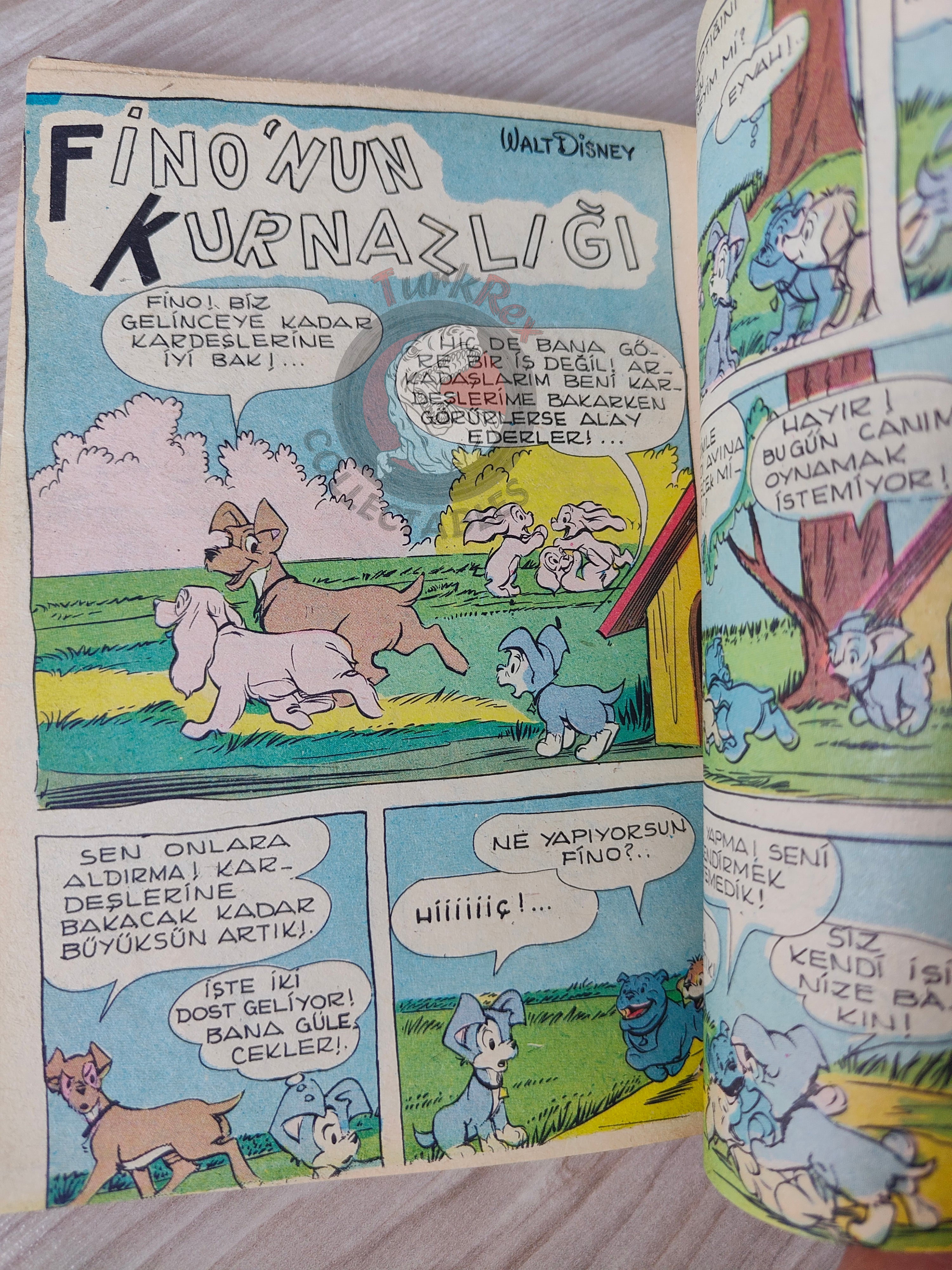 Mickey Mouse Mag Volume #2 1970 Turkish Comic Turkey Walt Disney Donald Duck