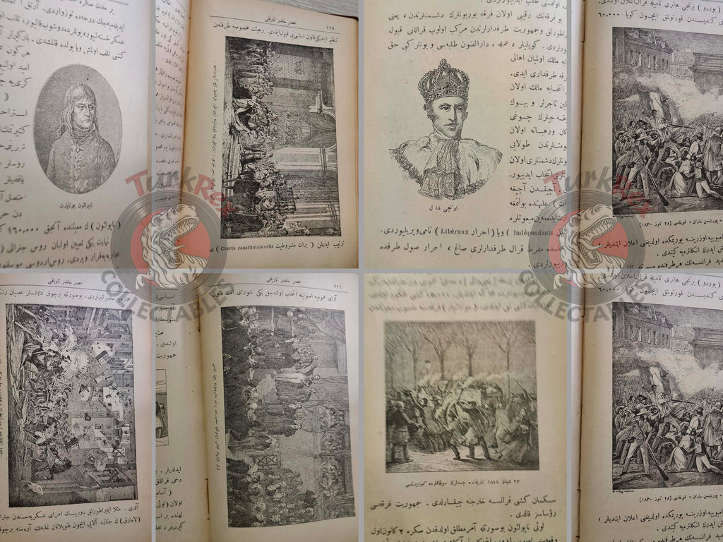 Ottoman 1914 History of the Modern Age Book with many Maps Ali Reşad Empire Africa America