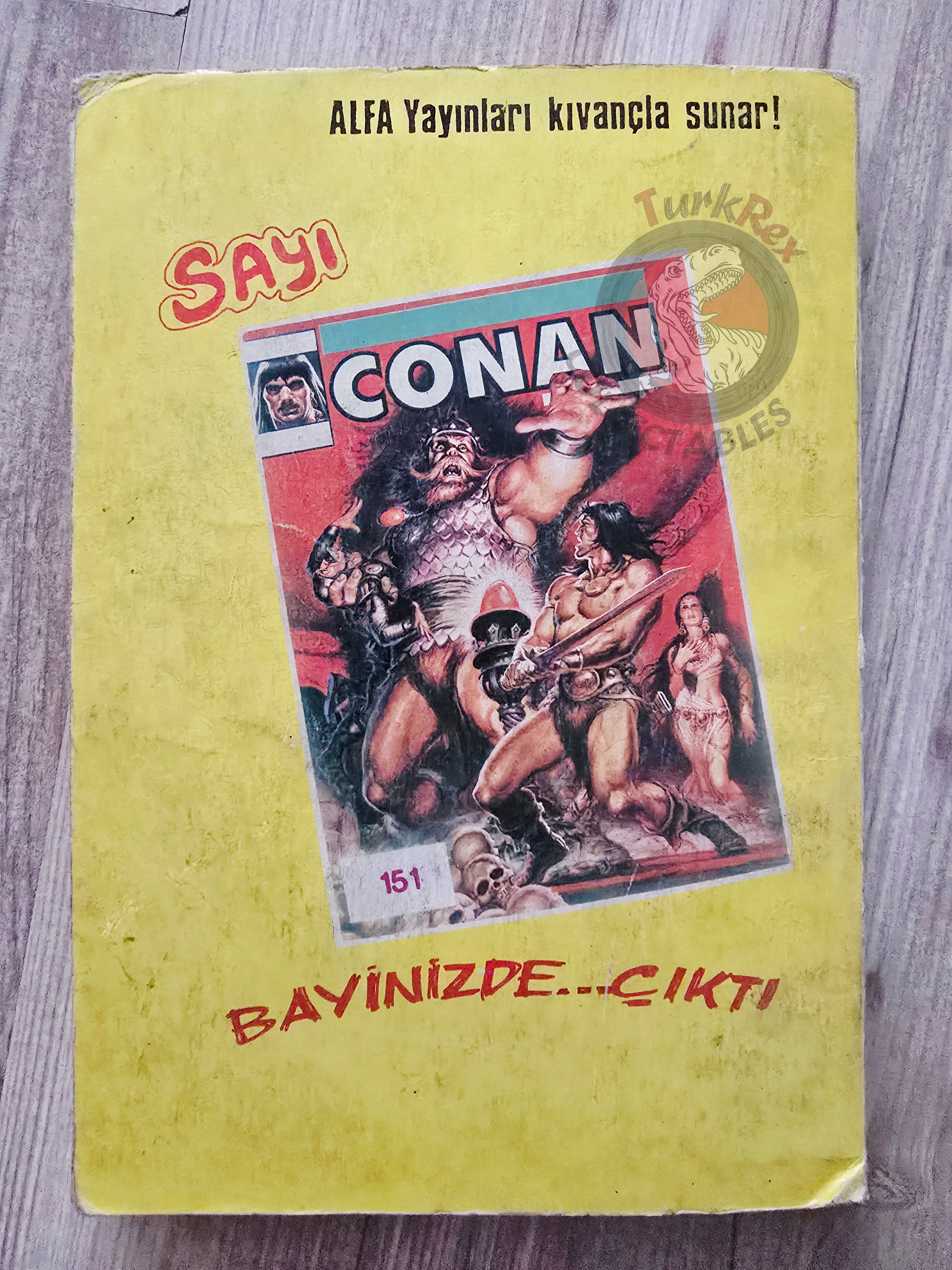 Thor Vol #3 1987 Turkish Comic Turkey The Mighty Thor #197–204 cover #195