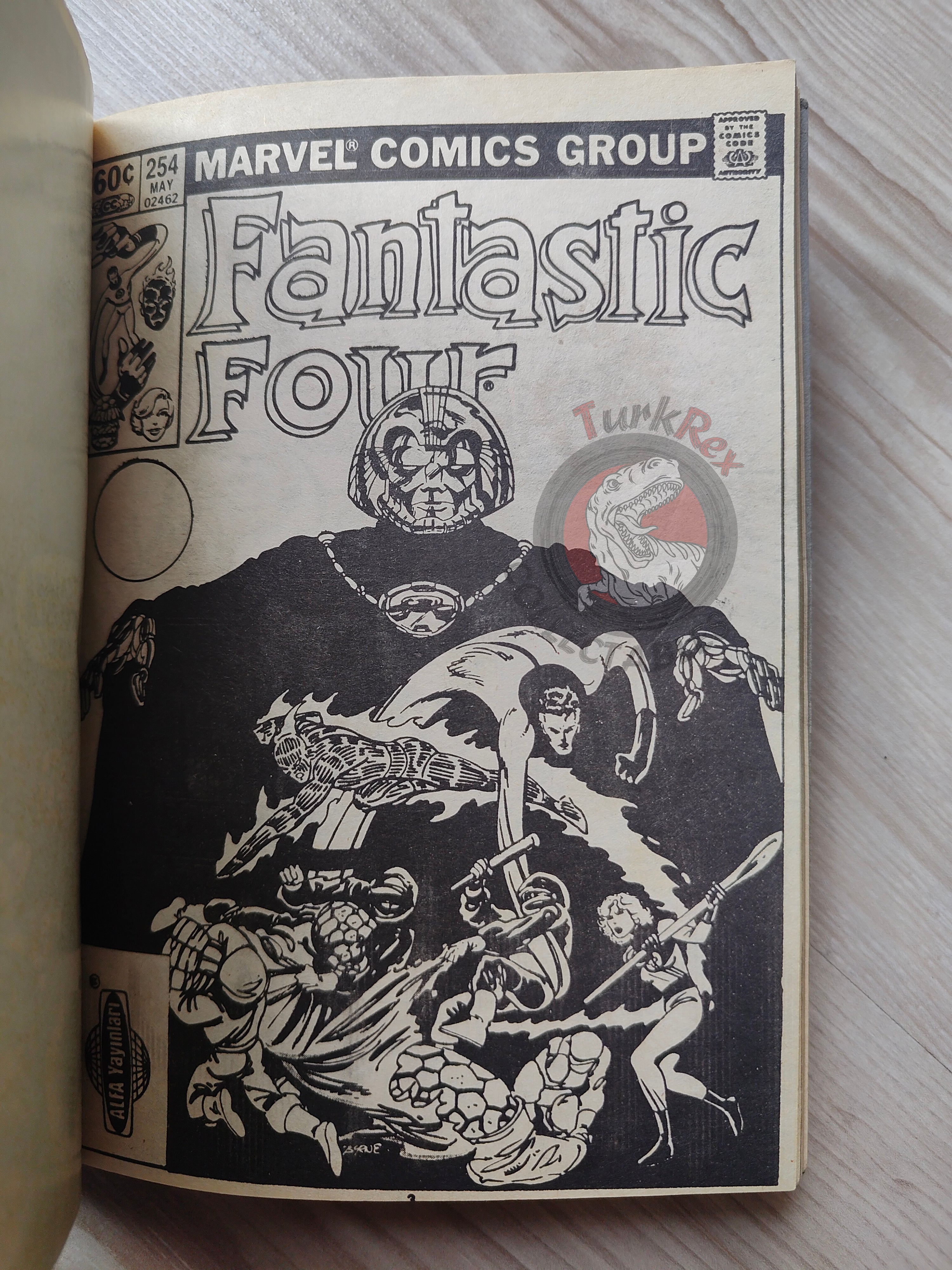 Fantastic Four Special Issue 1989 Turkish Comic Turkey #245 - #258