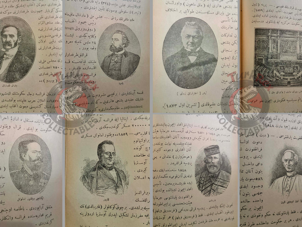 Ottoman 1914 History of the Modern Age Book with many Maps Ali Reşad Empire Africa America