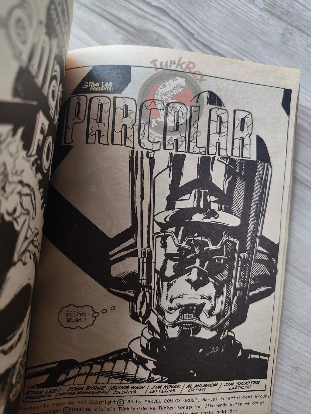 Fantastic Four Special Issue 1989 Turkish Comic Turkey #245 - #258