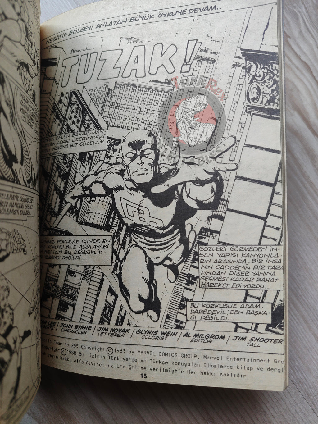 Fantastic Four Special Issue 1989 Turkish Comic Turkey #245 - #258