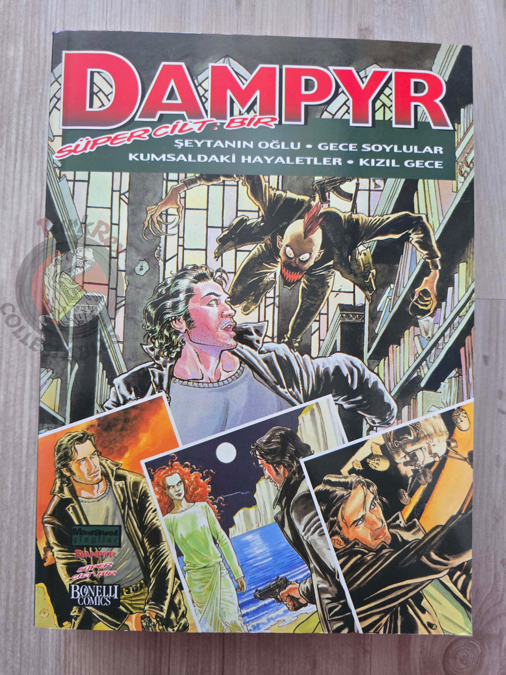 Dampyr Vol #1 Il Figlio del Diavolo Turkish Comic Turkey Mauro Boselli