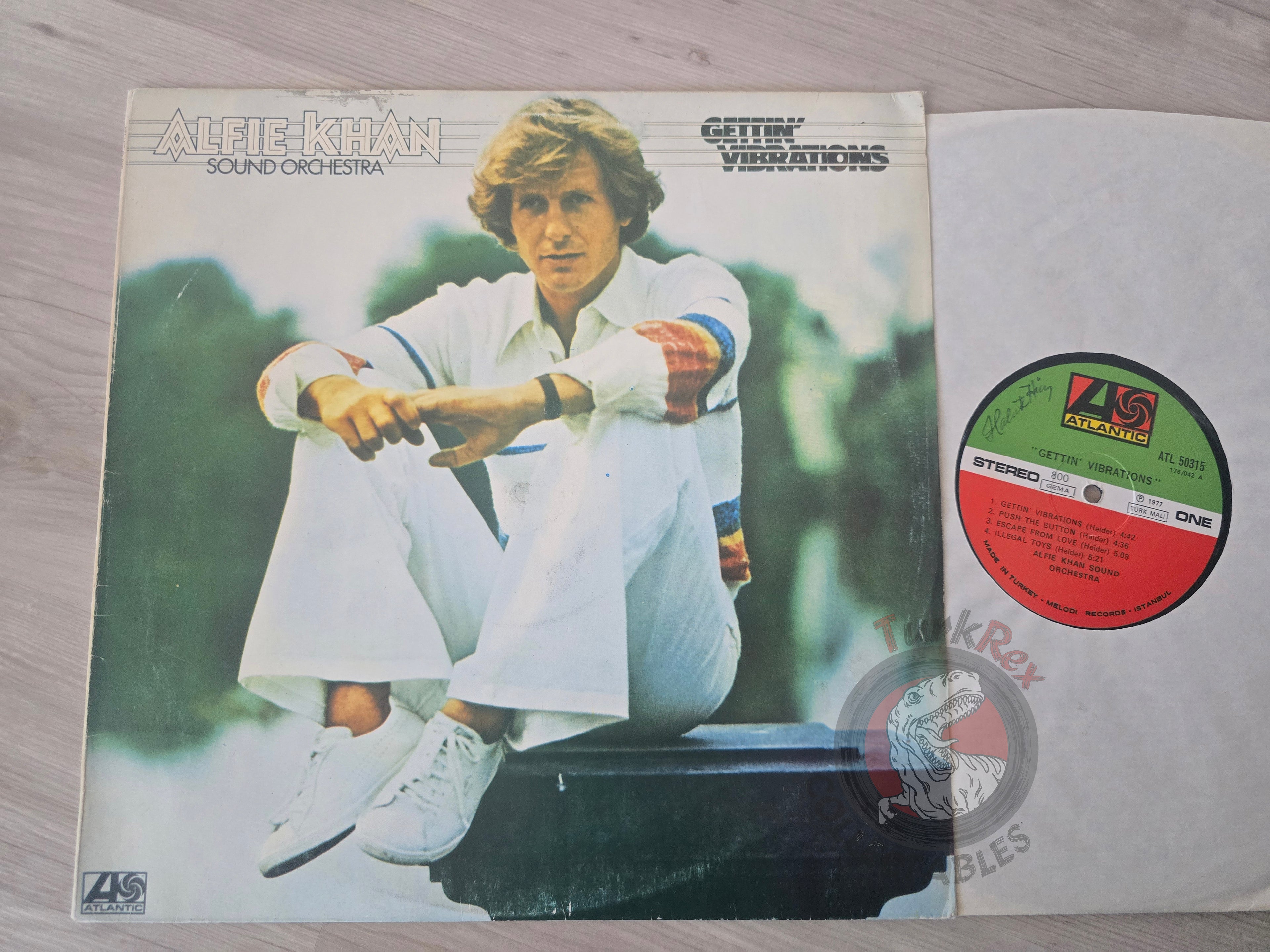 Alfie Khan Sound Orchestra – Gettin' Vibrations Turkish Pressing Vinyl Turkey Edition