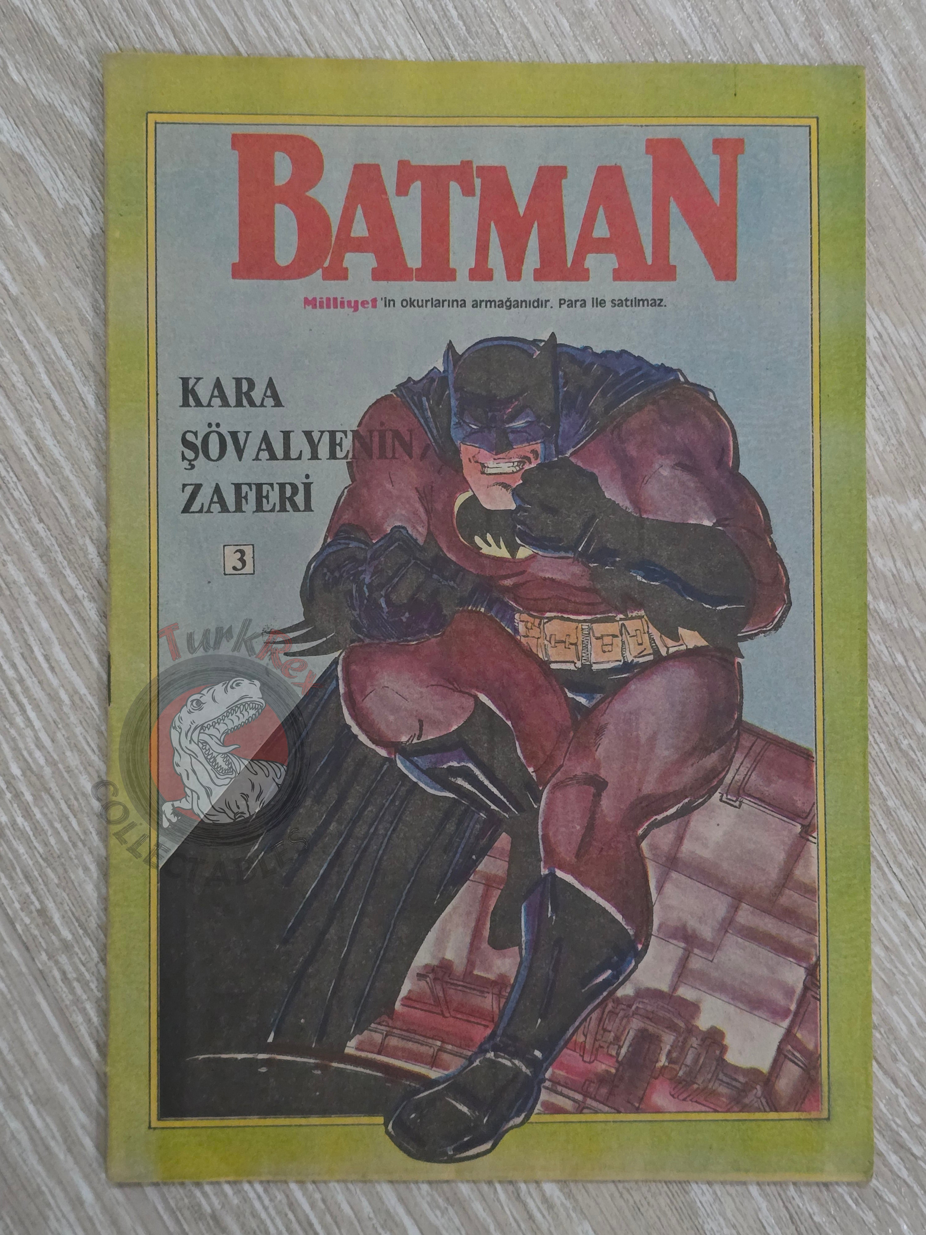 Batman The Dark Knight Returns #3 1989 Turkish Comic Turkey