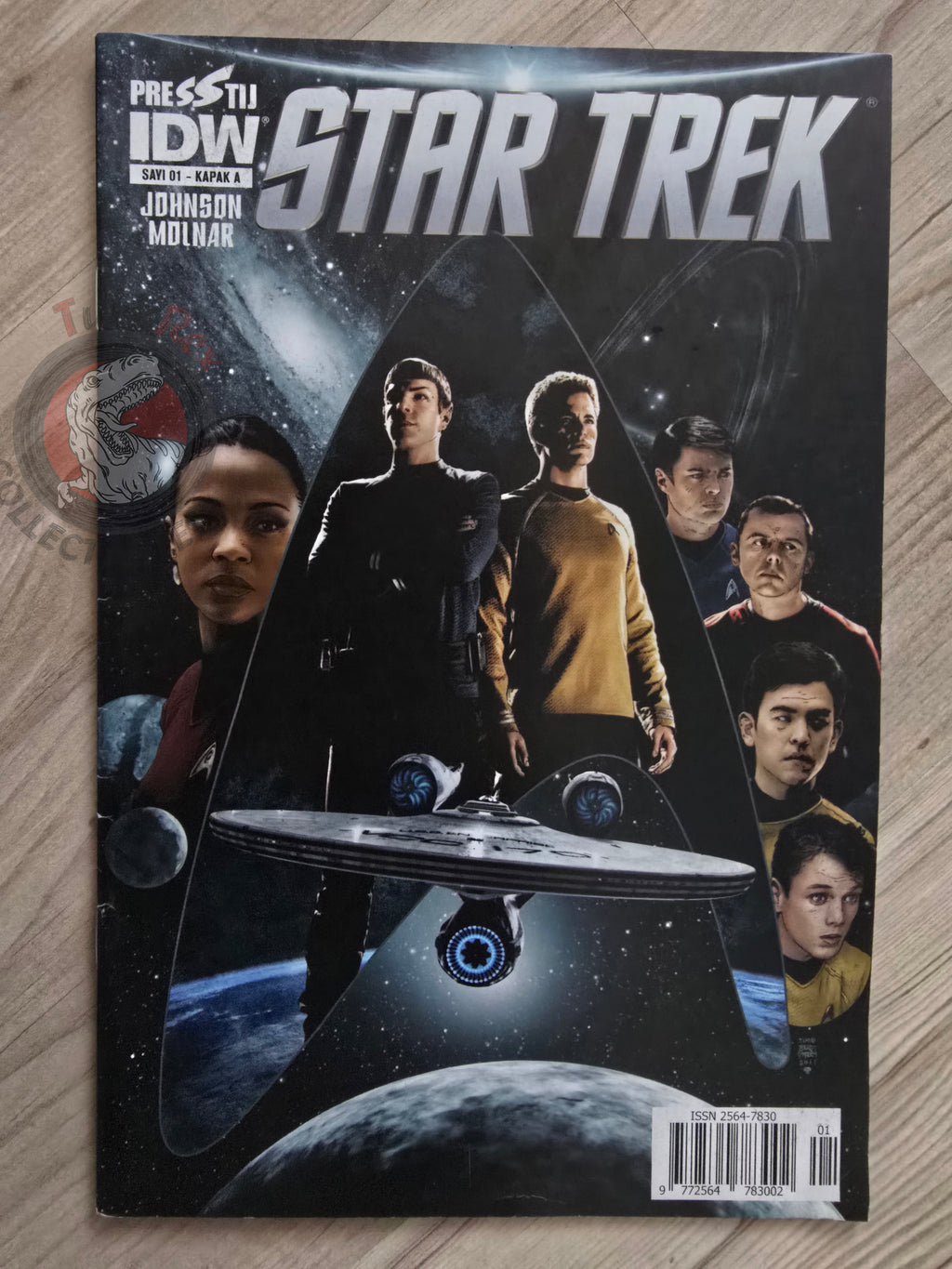 Star Trek #1 2017 Turkish Comic Turkey IDW Publishing A