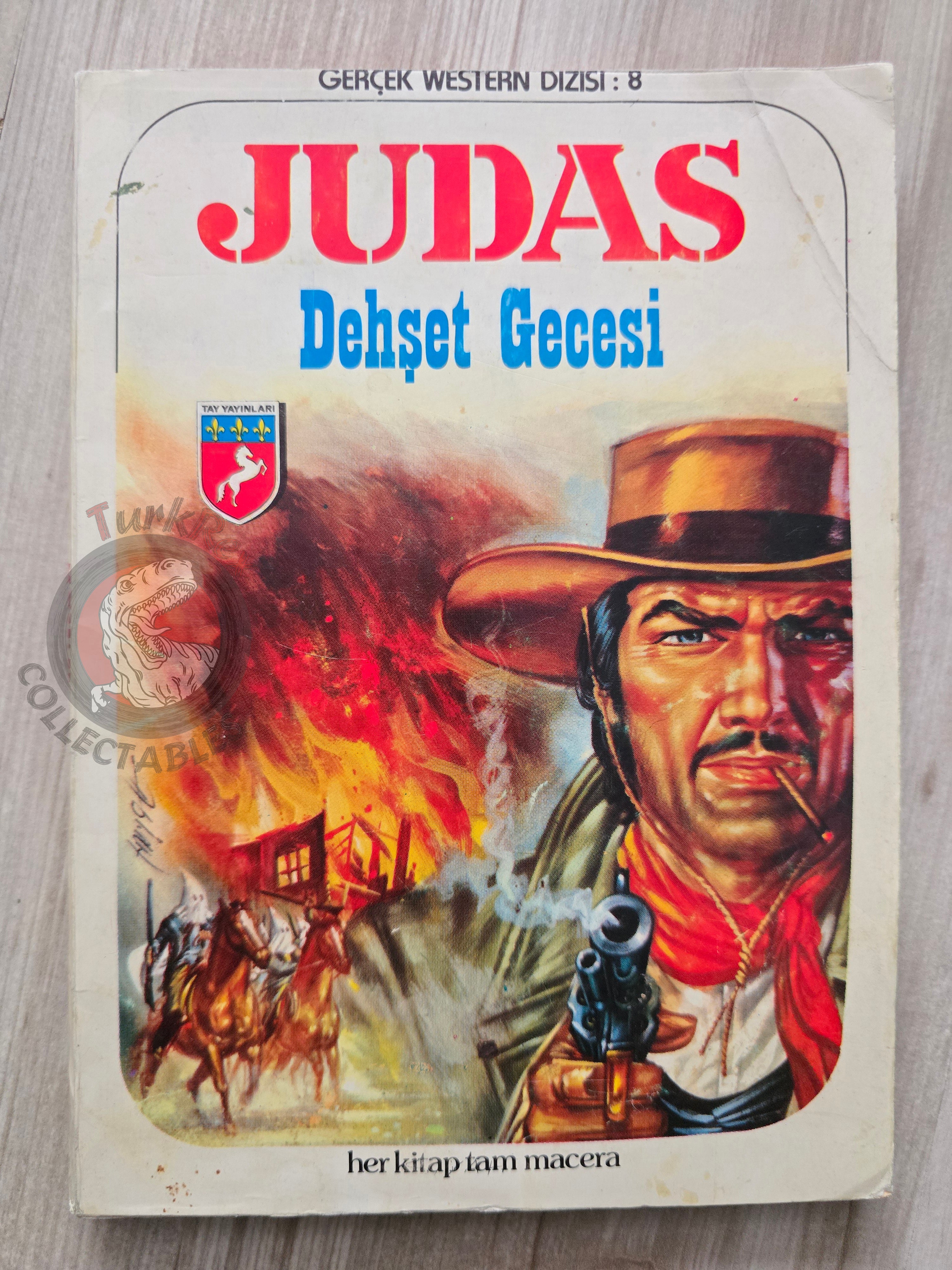 Judas #8 Turkish Edition Comic Turkey La croce fiammeggiante #4