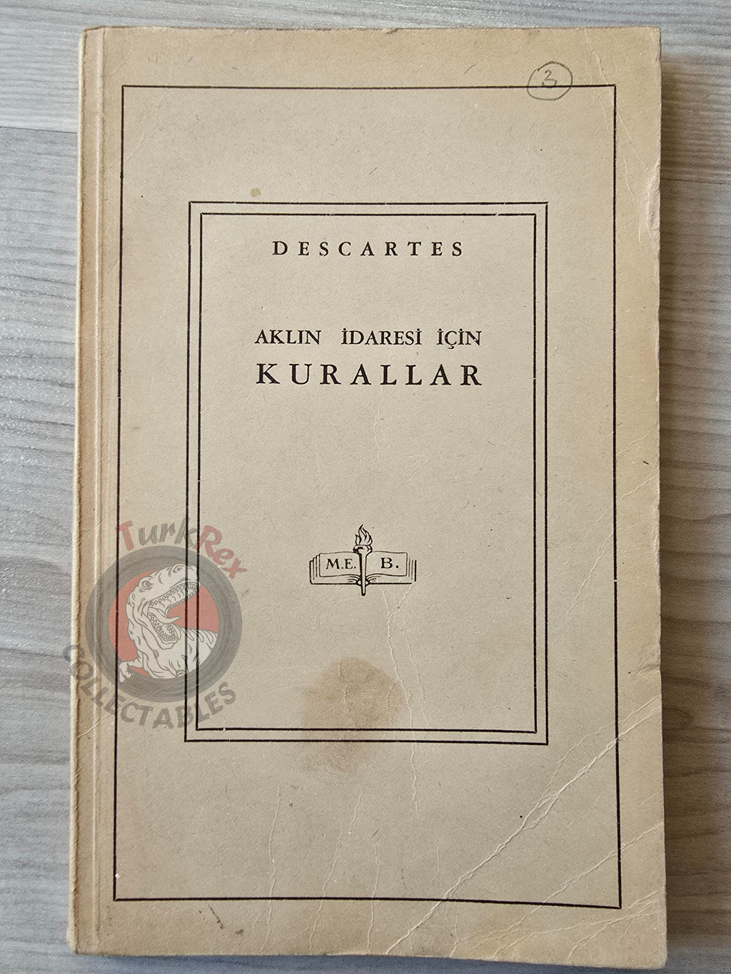 René Descartes – Rules for the Direction of the Mind 1945 1st Turkish Book Turkey