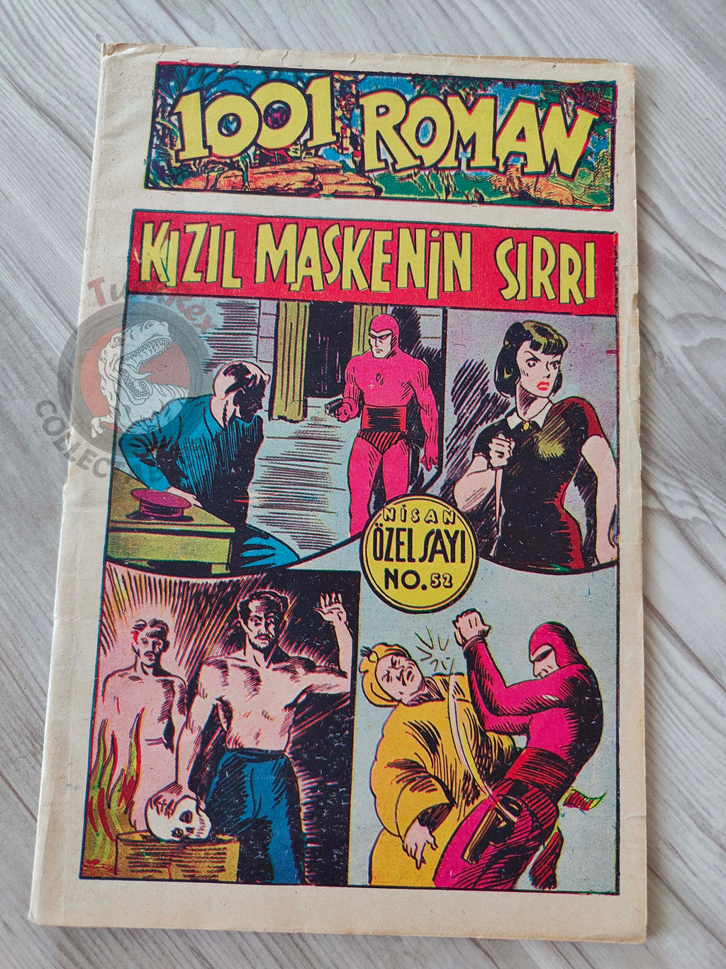 1001 Roman 1944 The Phantom - The Singh Brotherhood / The Sky Band Turkish Comic Mag Turkey