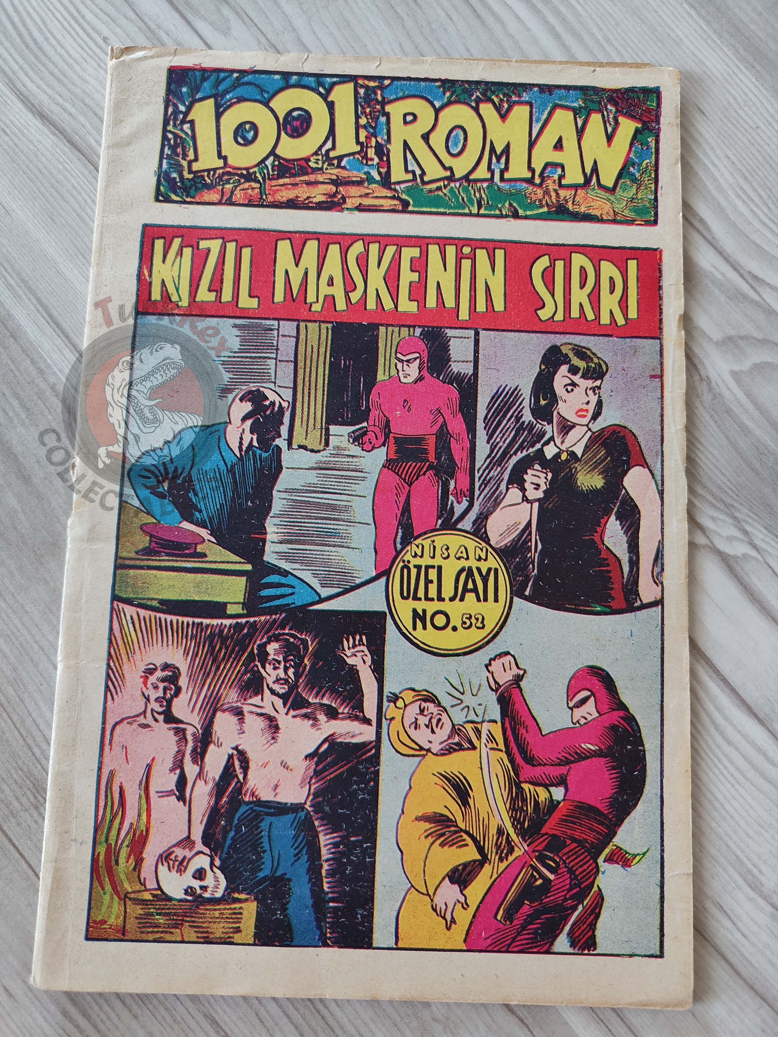 1001 Roman 1944 The Phantom - The Singh Brotherhood / The Sky Band Turkish Comic Mag Turkey