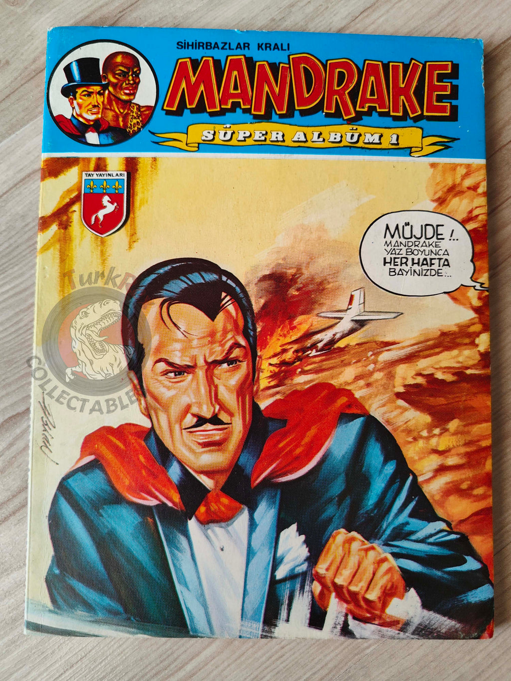 Mandrake the Magician #1 Emile, Emir of Emmo Turkish Comic Turkey late 80s