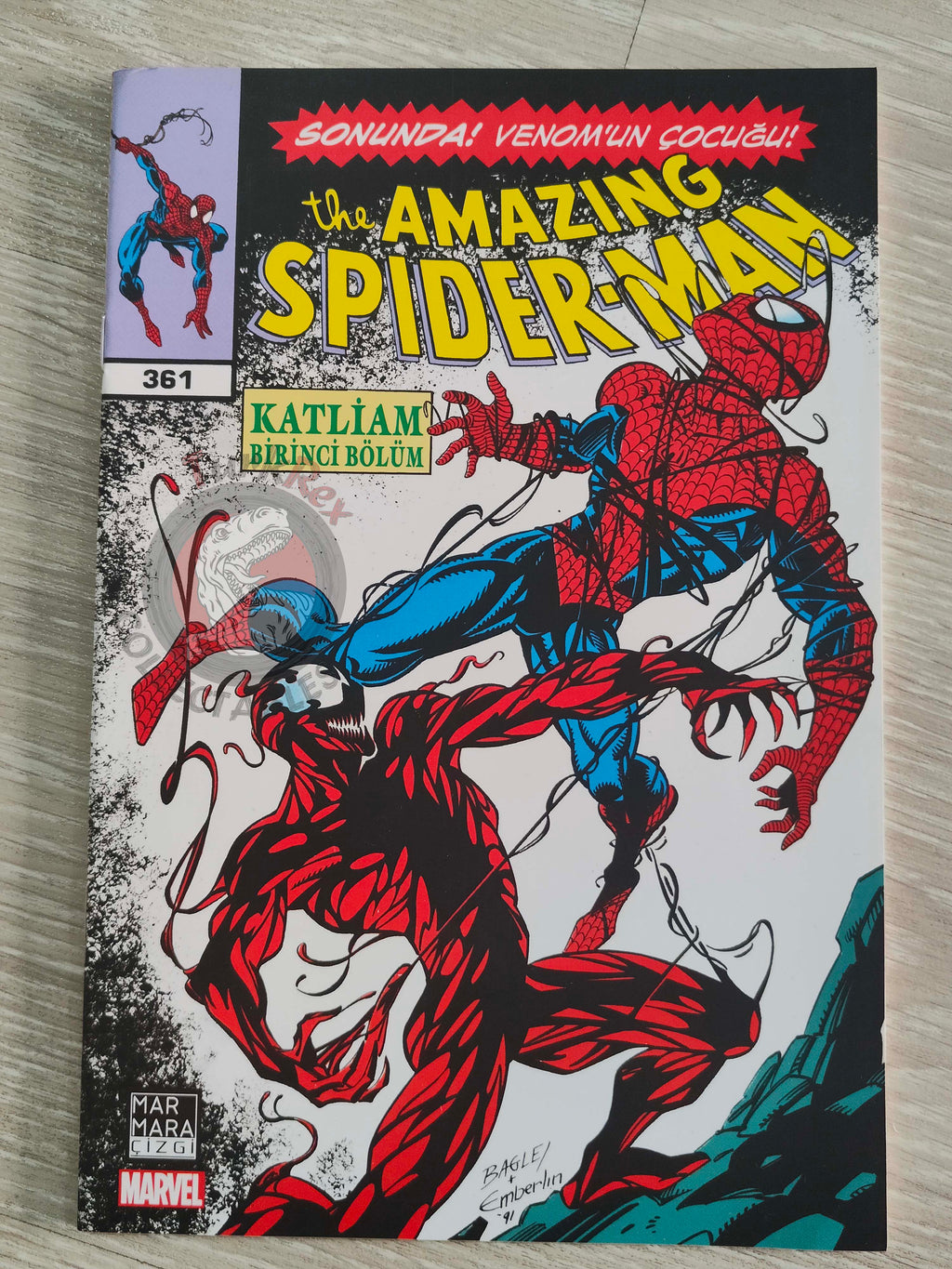 The Amazing Spider-Man #361 2022 Turkish Comic Turkey Carnage 1st App