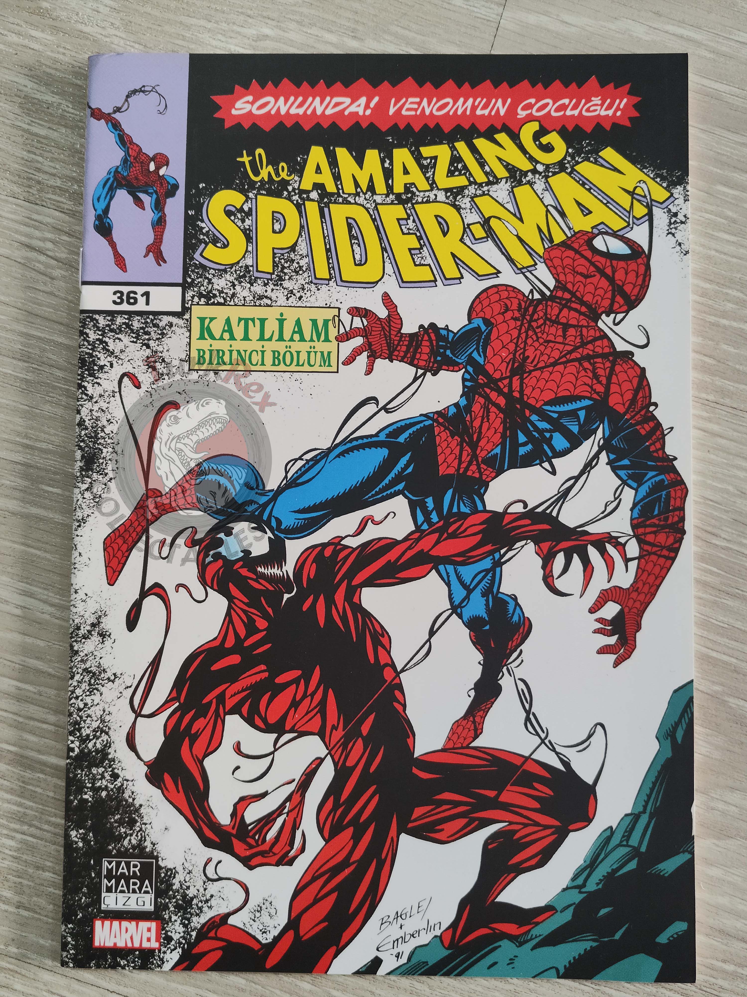 The Amazing Spider-Man #361 2022 Turkish Comic Turkey Carnage 1st App