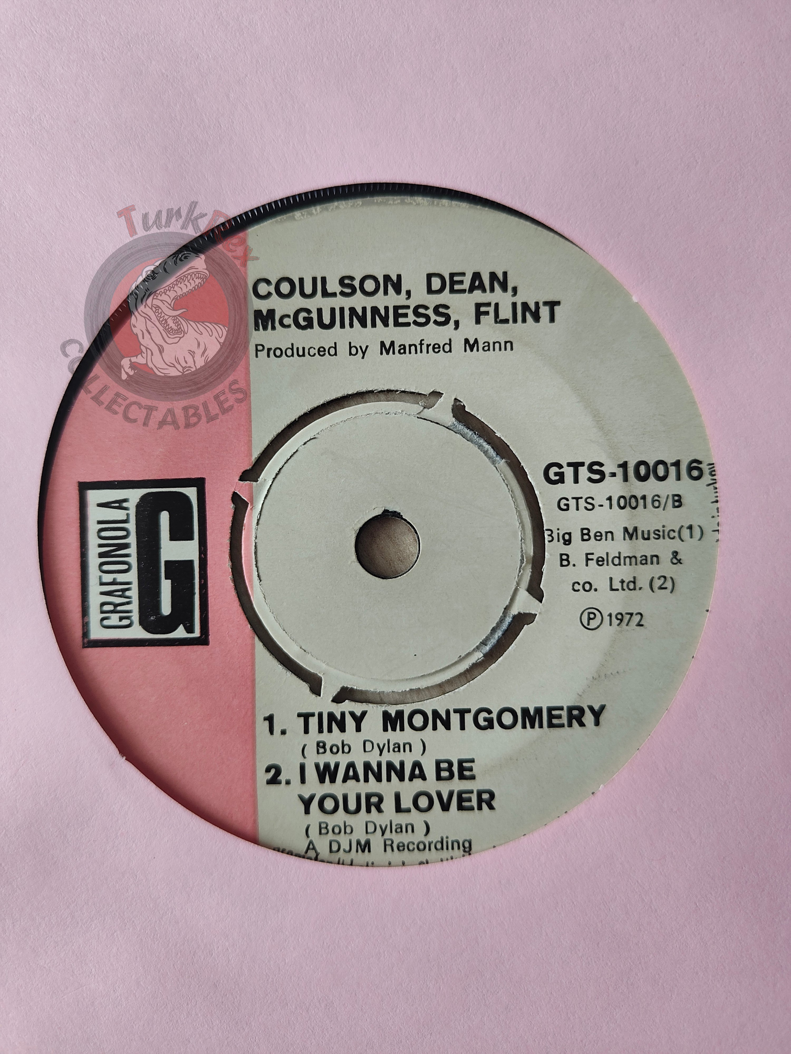 McGuinness Flint – Lay Down Your Weary Tune 7" Turkish Pressing Vinyl Turkey Edition