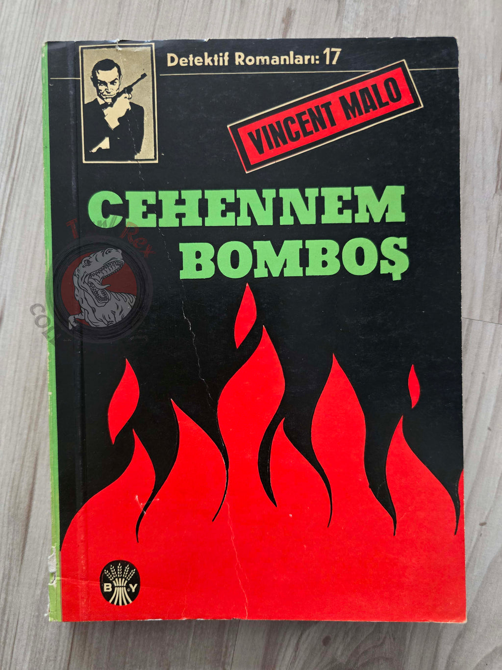 Vincent Malo – Murder on the Mistral 1966 1st Turkish Book Turkey