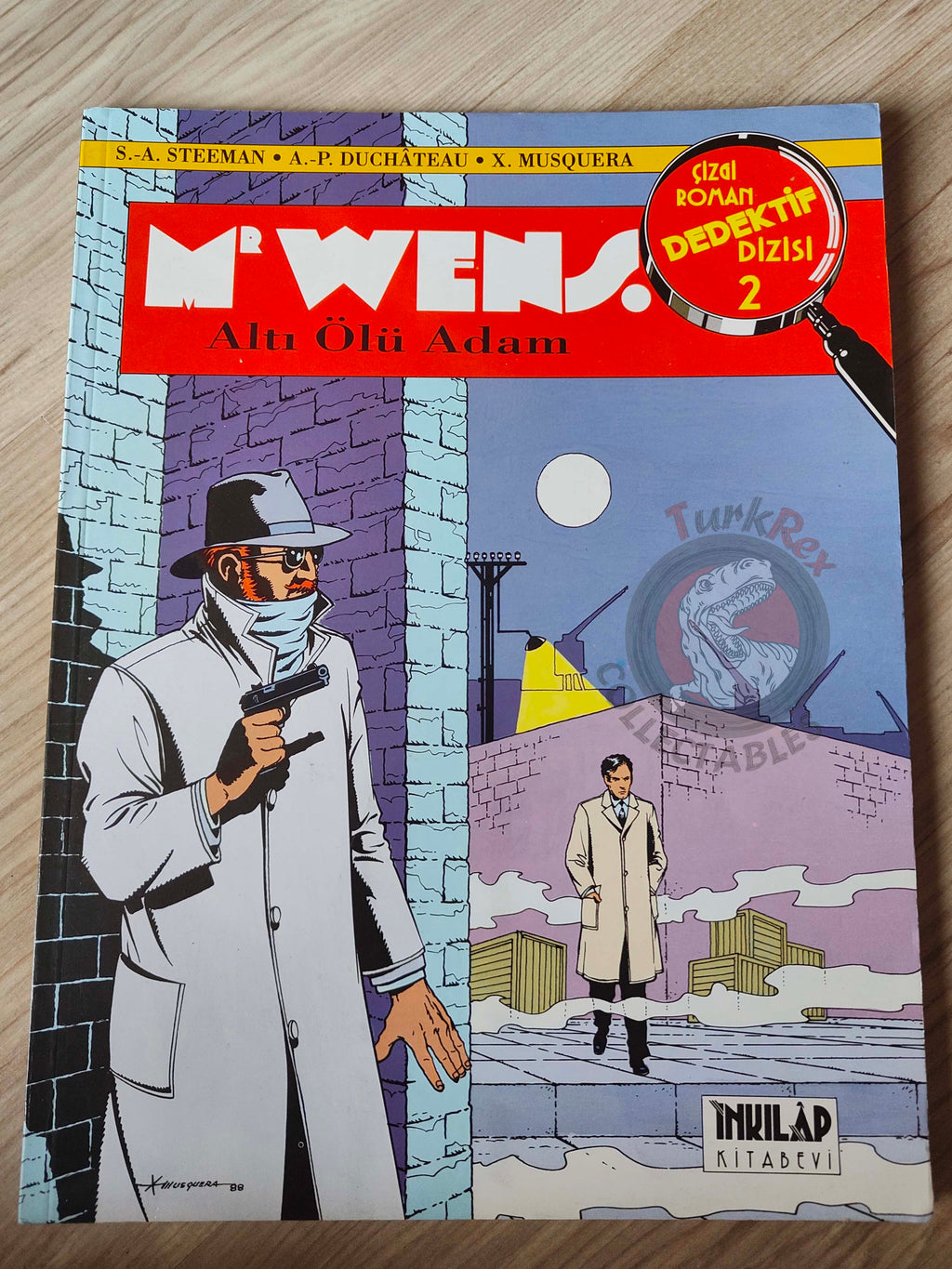 Stanislas-André Steeman - Les atouts de Monsieur Wens Turkish Comic Turkey
