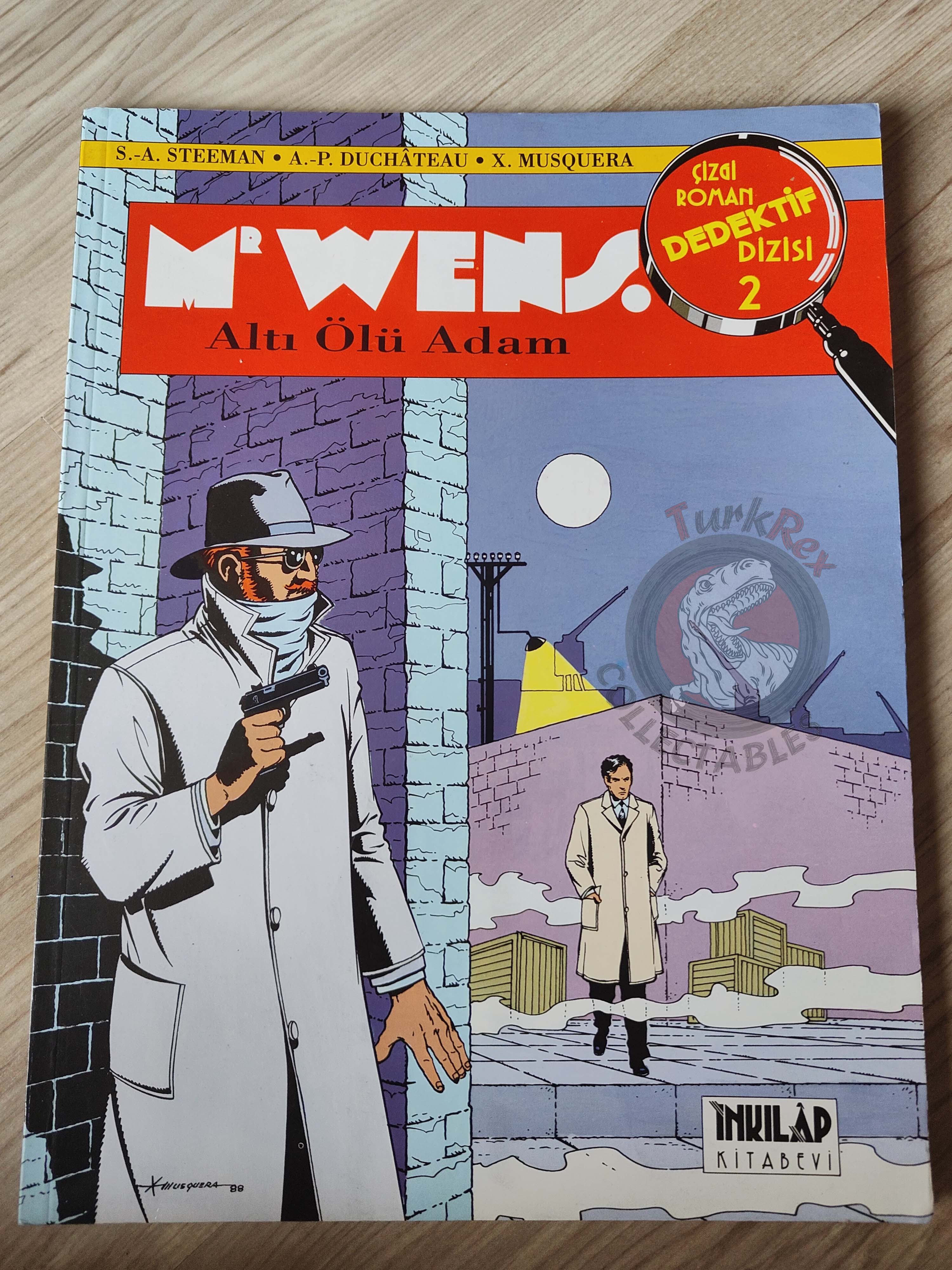 Stanislas-André Steeman - Les atouts de Monsieur Wens Turkish Comic Turkey