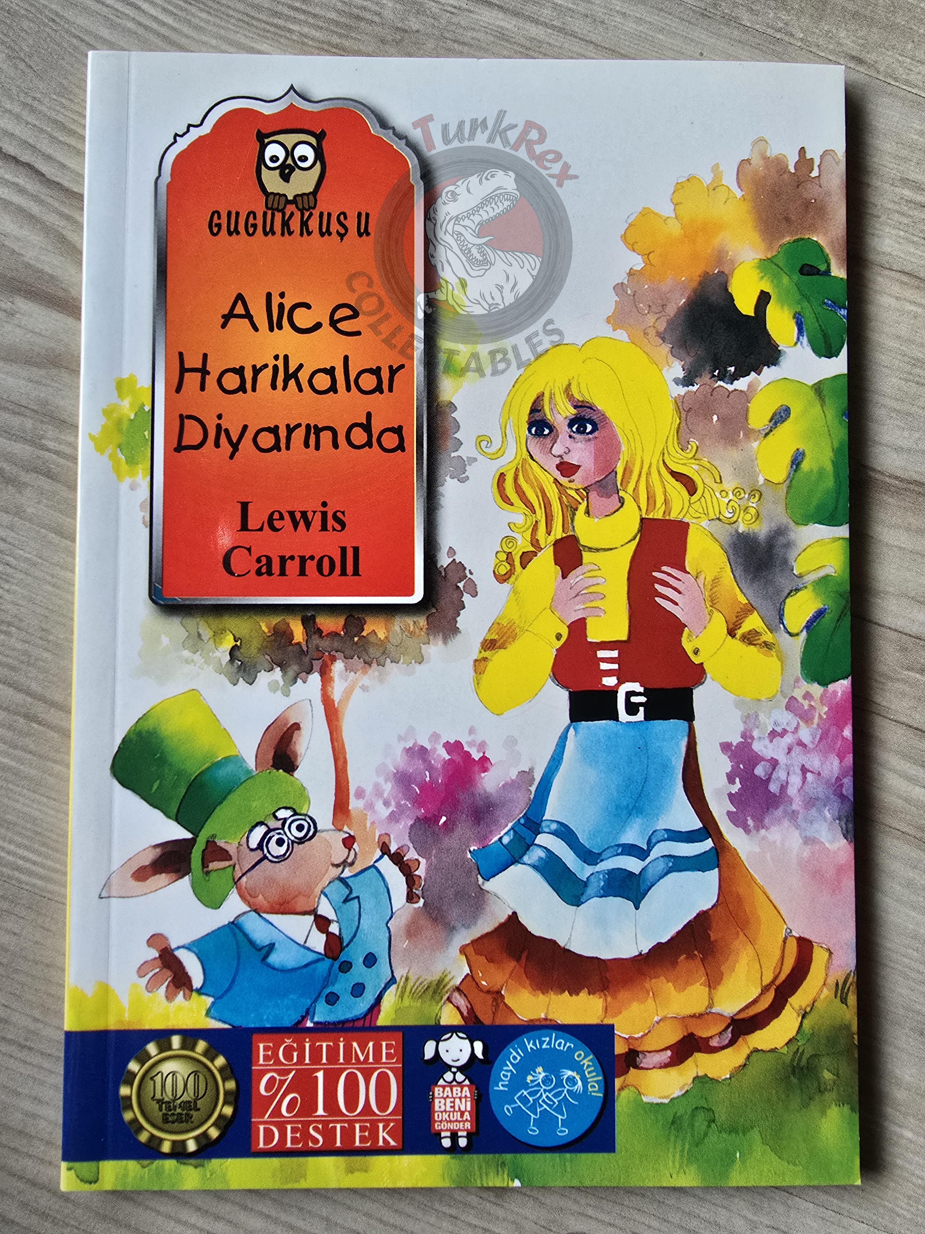 Lewis Carroll – Alice in Wonderland 2011 Turkish Book Turkey Illustrated 3
